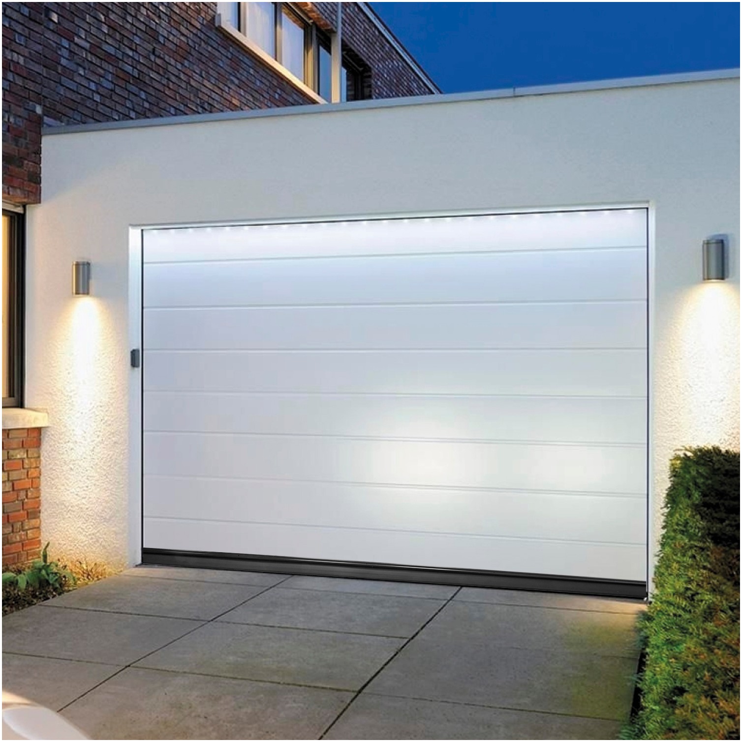 Burlete Reforzado Para Puertas De Garaje Aluminio Negro Con Goma 2,5 m. Perfil Bajo Cochera Cepillo De Puerta, Burlete Garaje