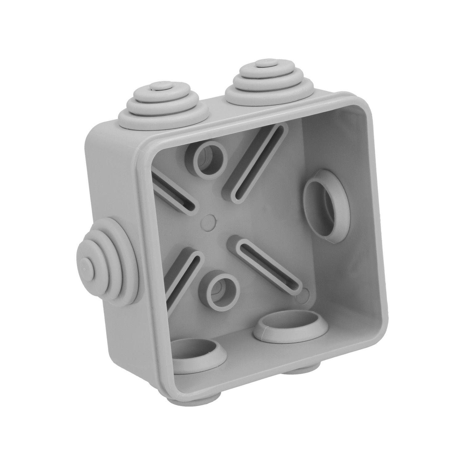 Caja Estanca Superfie Con Clip 80x80x40 Mm
