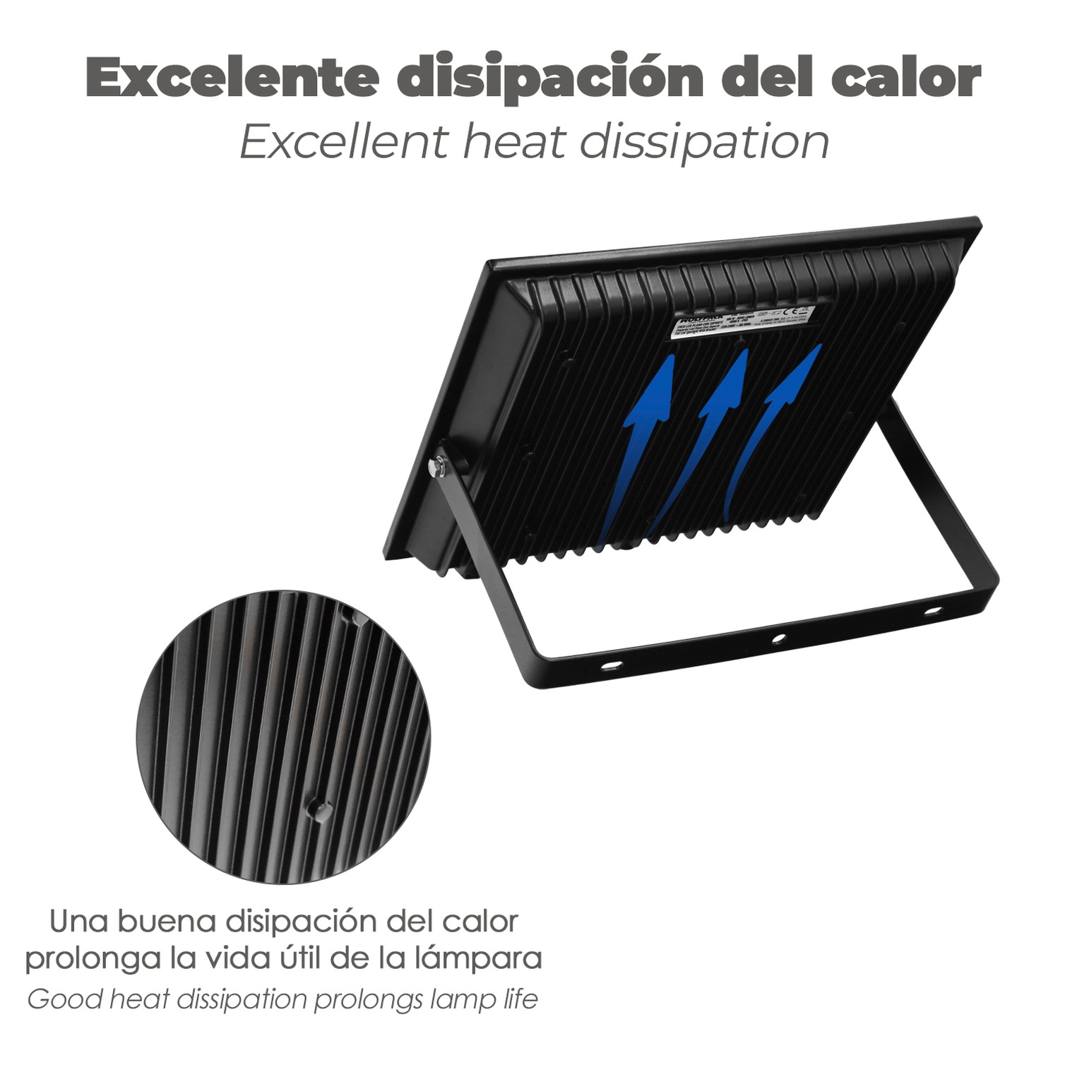 Foco Led Plano 100 Watt / 4000 K / IP65 / 8000 Lumenes