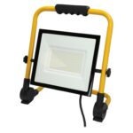 Foco Led Plano 100 Watt / 4000 K / IP 65 / 8000 lúmenes. Con Asa De Transporte.