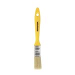 Paletina Profesional Cerda Blanca Ancho 20 mm. Cerdas Naturales Mango Plastico Ergonomico, Brocha Pintor, Pincel Pintura [+6 variaciones de Medida Disponibles]