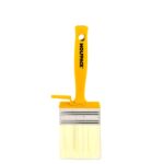 Brocha Profesional Techos 70x30 mm. Cerda Blanca. Mango Ergonomico, Con Gancho. Brocha Pintura, Brocha Pintor Profesional [+5 variaciones de Medida Disponibles]