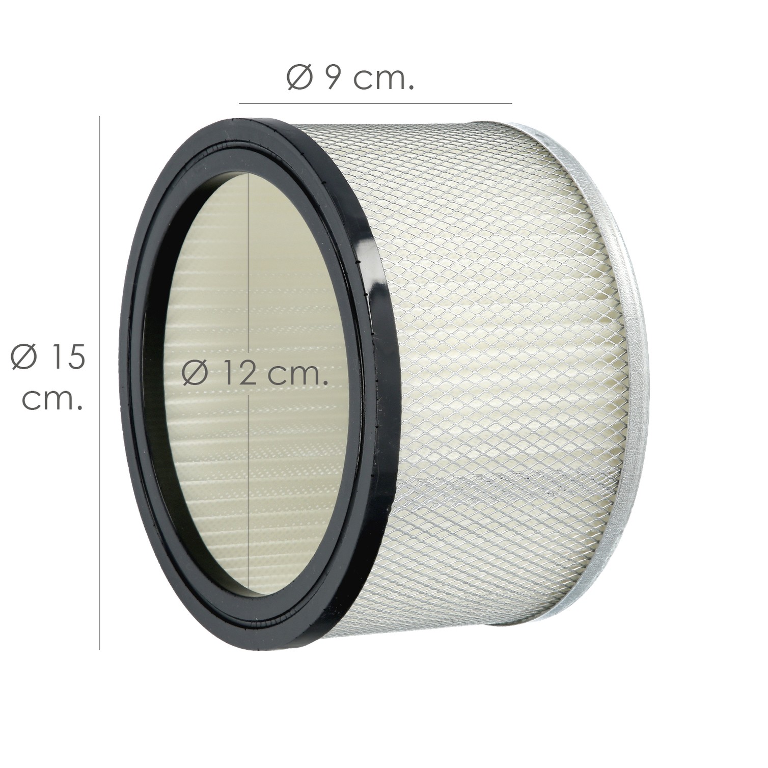 Filtro Para Aspirador De Cenizas Aspirador Cenizas Wolfpack 1200 Watt. 15 Litros (Codigo 07010550)