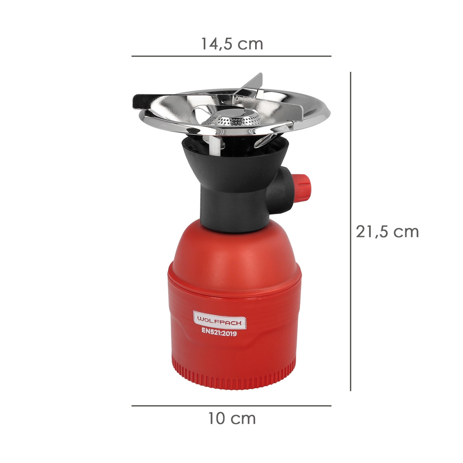 Hornillo Gas Cartucho Piezo Electrico