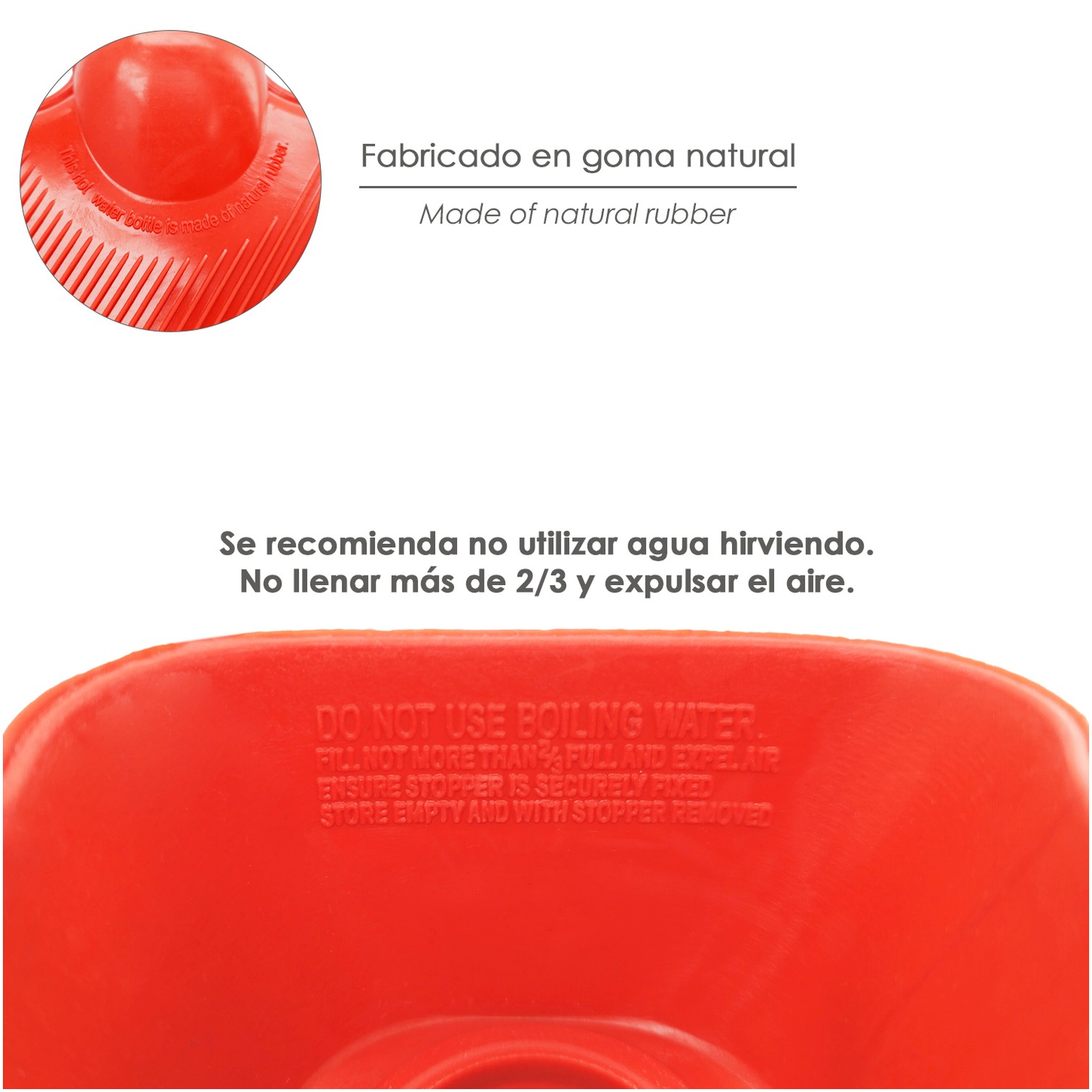 Bolsa Agua Caliente 1,75 Litros Polar Colores Surtidos