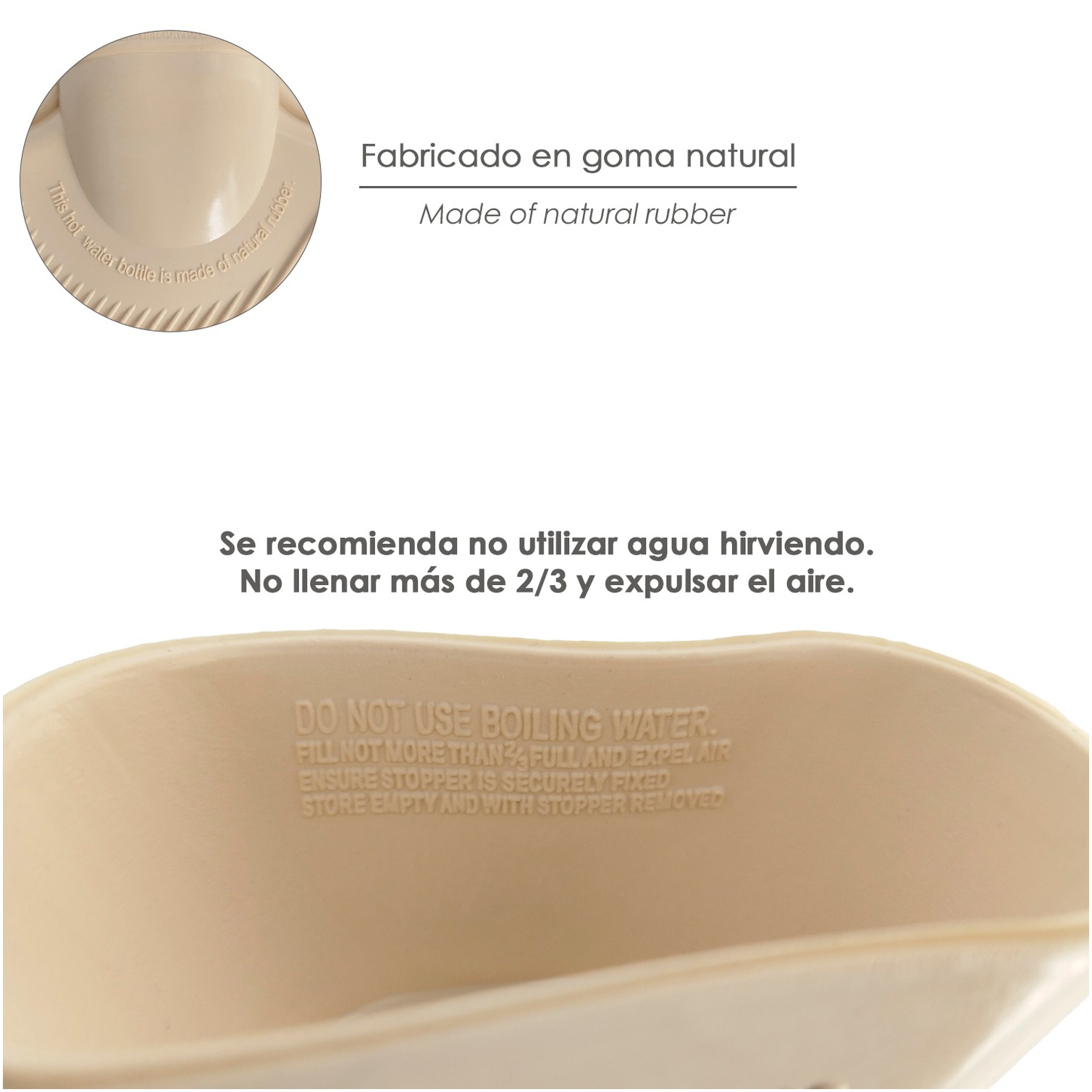 Bolsa Agua Caliente 1,75 Litros Punto Colores Surtidos