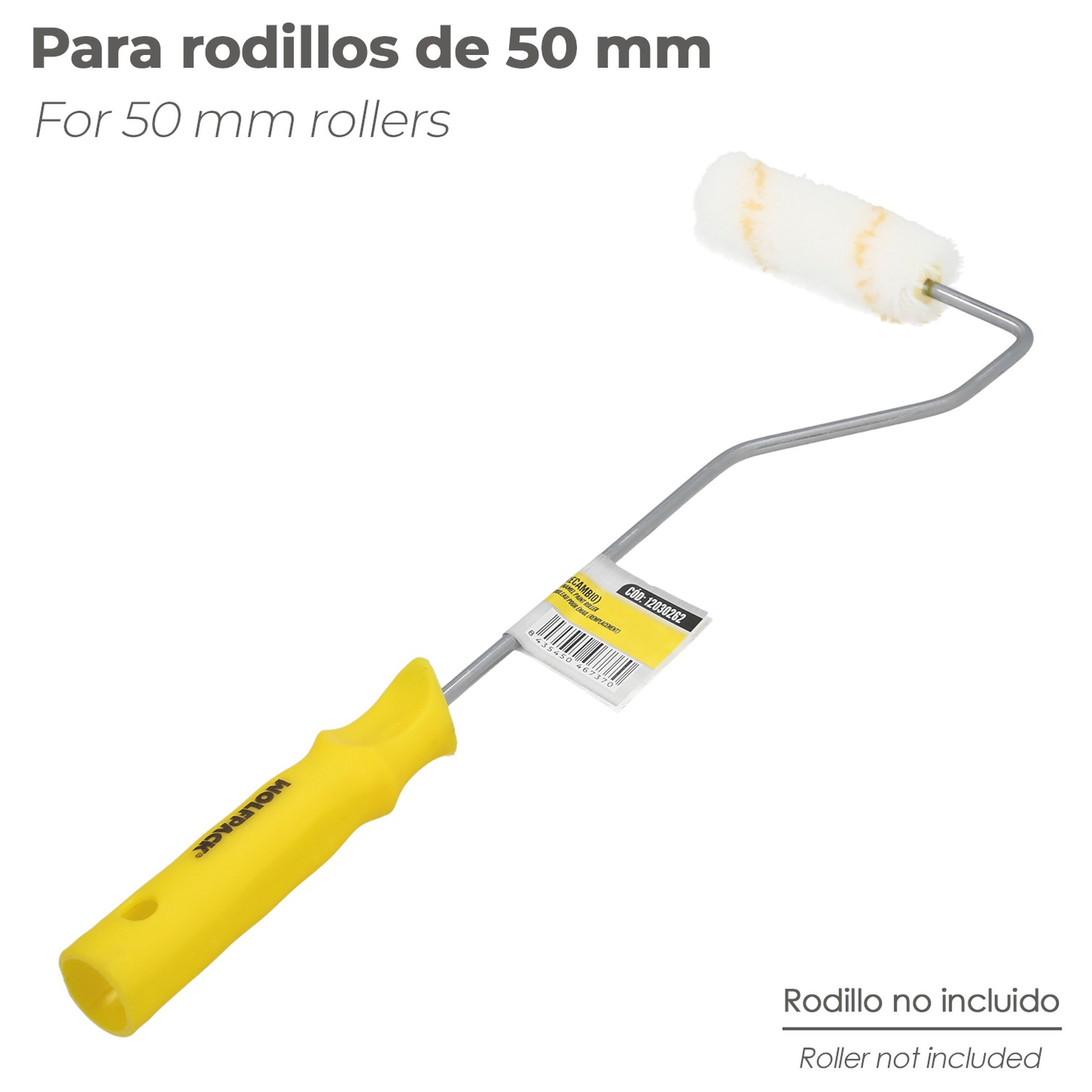 Mango Recambio Rodillos Esmalte 50 Mm