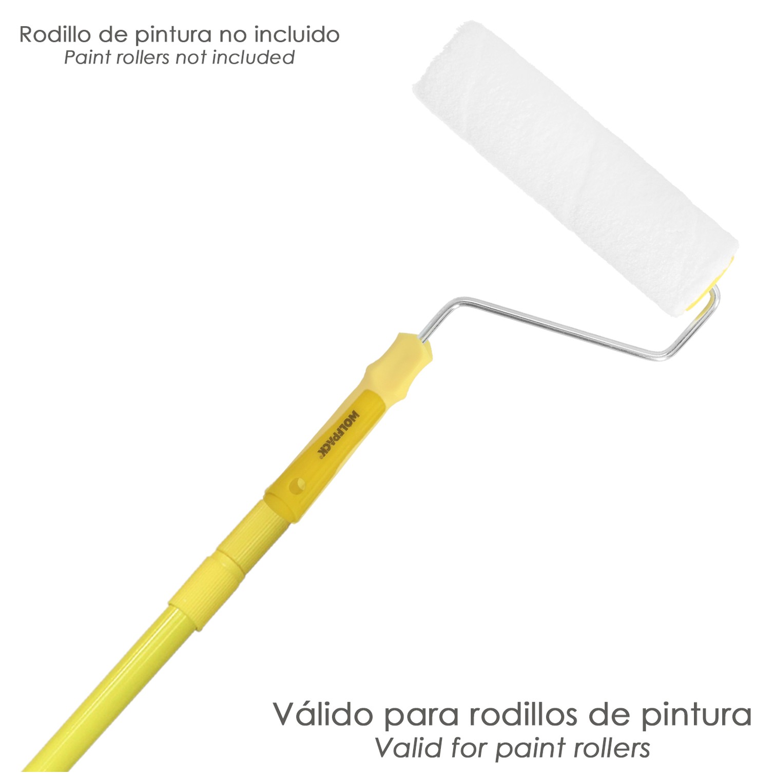 Mango Metalico Extensible Multiuso 3 Metros