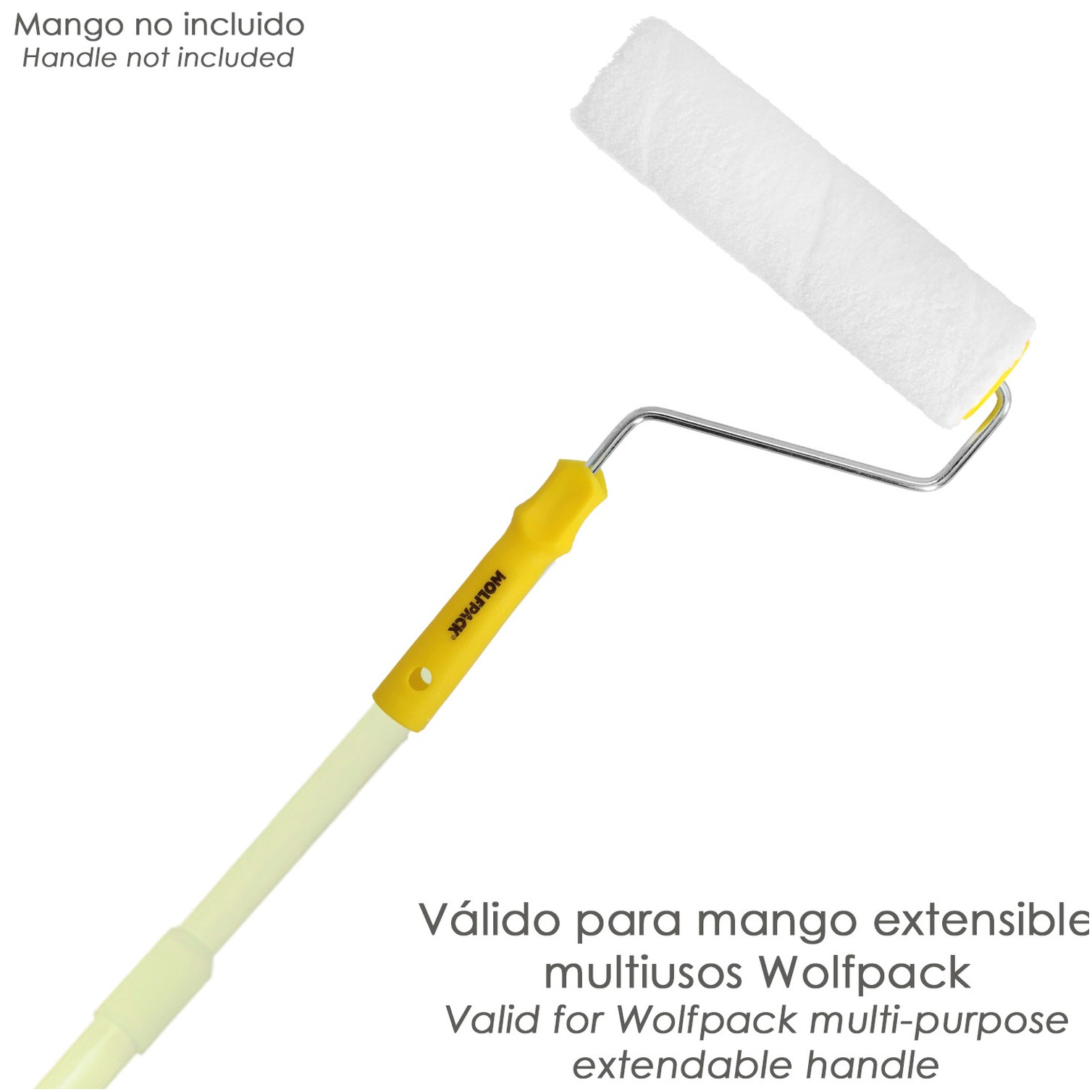 Rodillo Pintar Pladur Ø 55x 230 mm. Especial Pladur, Rodillo Paredes Lisas