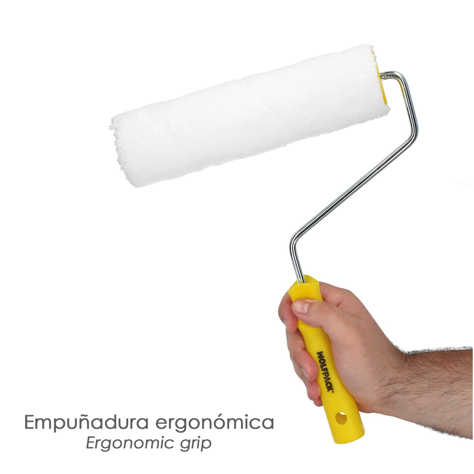 Rodillo Pintura Paredes y Techos Fibra Acrilica Ancho Ø 62x 200 mm.Rodillo Pintar, Rodillo Pintura, Rodillo Esmalte,