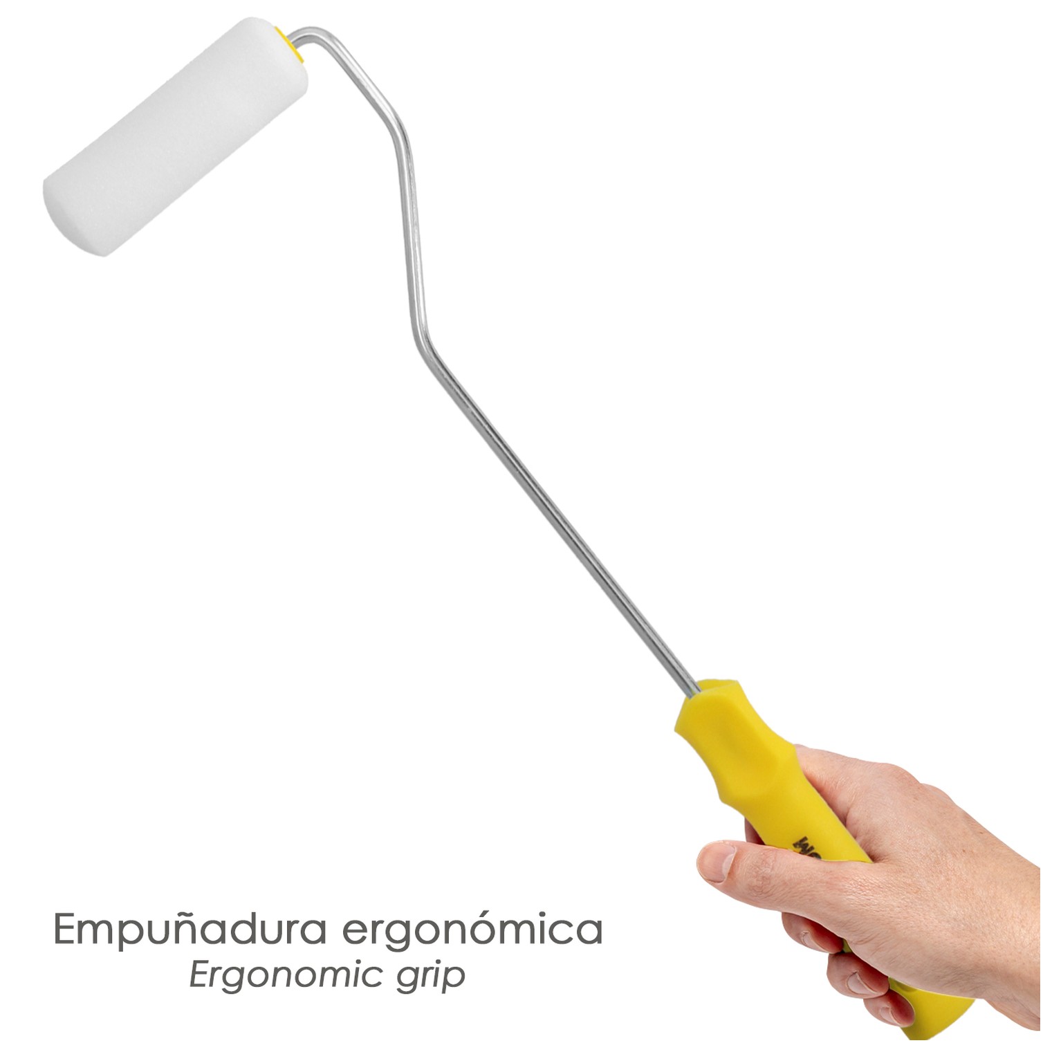 Rodillo Espuma Pintura Paredes y Techos Esmalte Acrilico Ancho 100 mm. Rodillo Pintar, Rodillo Pintura, Rodillo Esmalte,