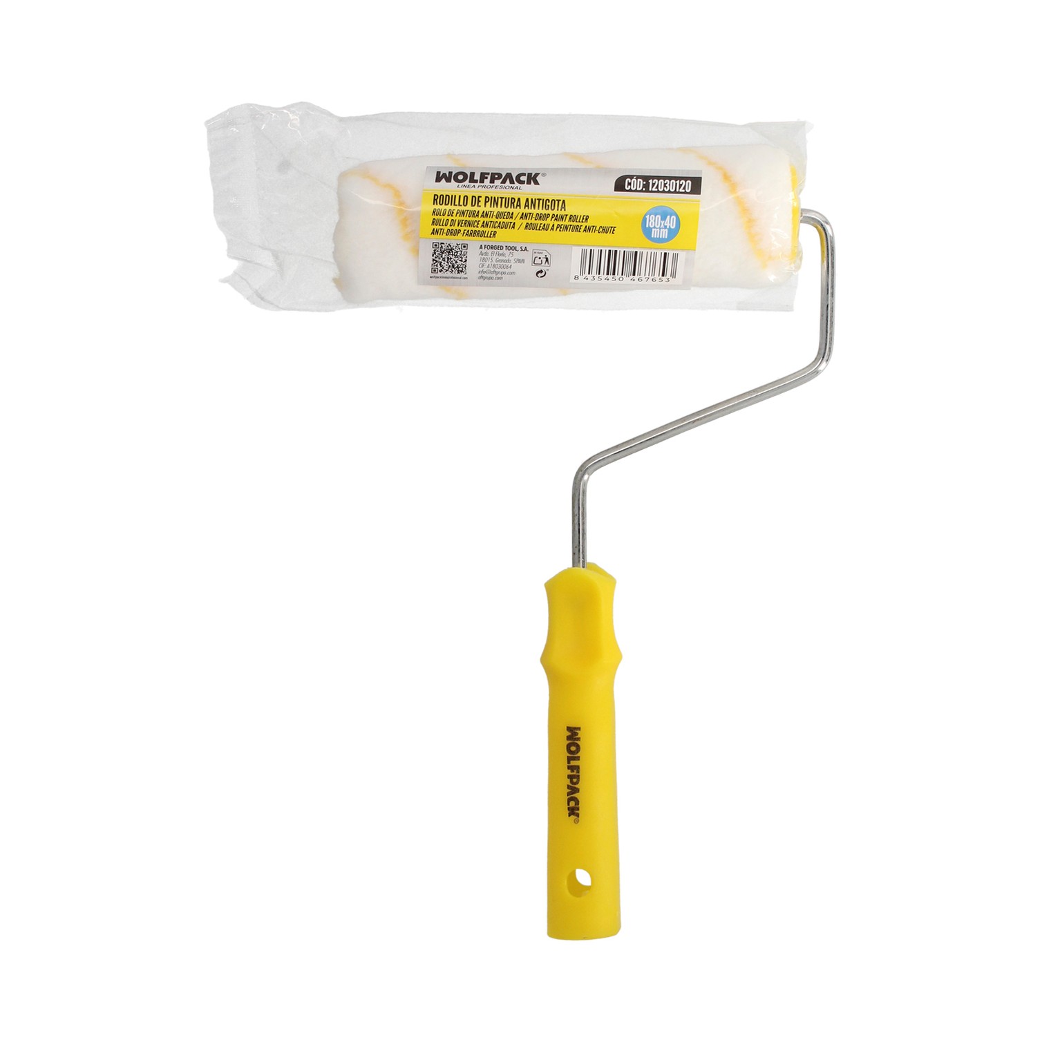Rodillo Pintar Antigota 180x40 Mm