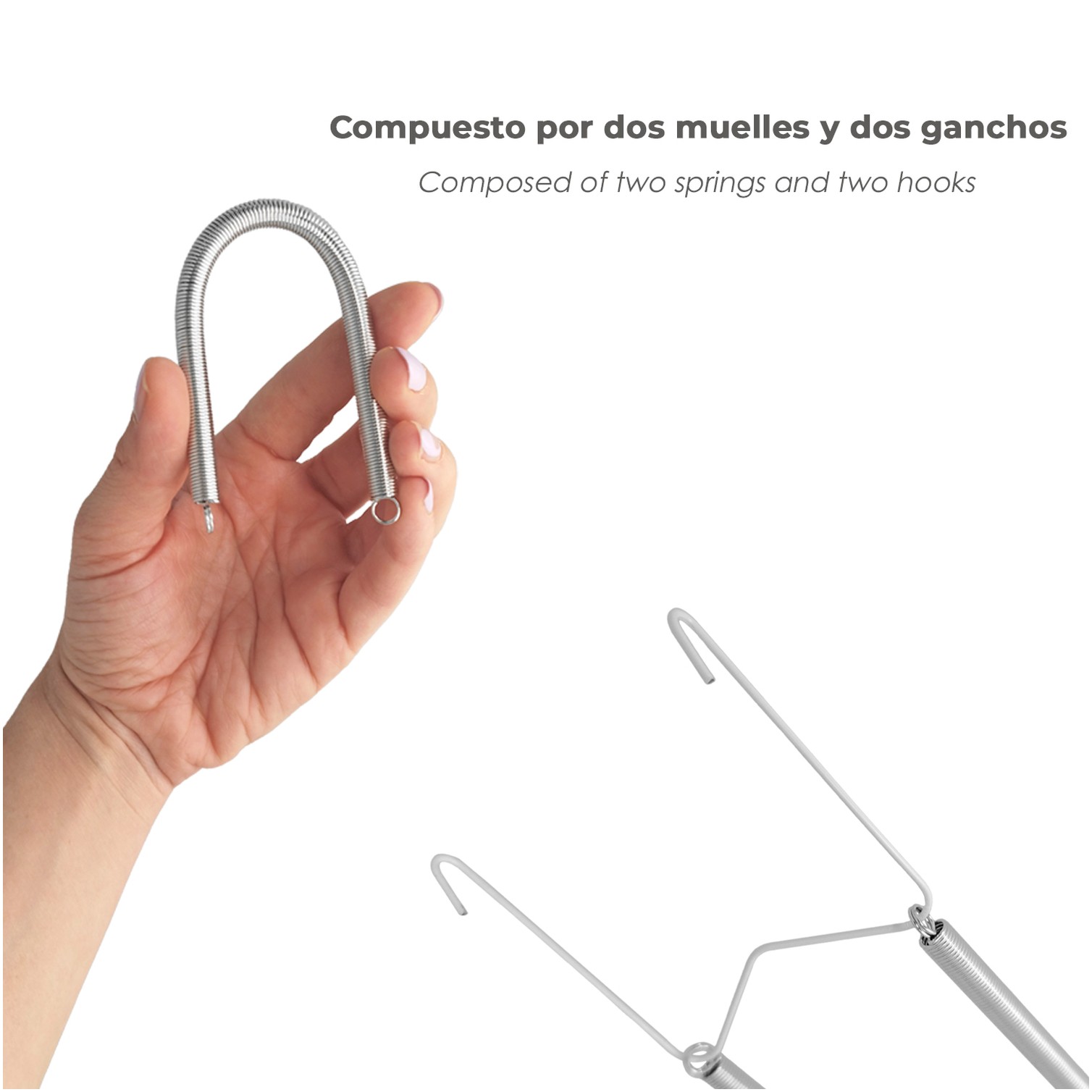 Cuelgaplatos Muelle Para platos de Ø 29 a 32 cm.
