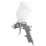 Pistola Pintar Neumática Boquilla De 1,5 mm. Con Depósito Superior 0,6 Litros y Adaptador Rapido