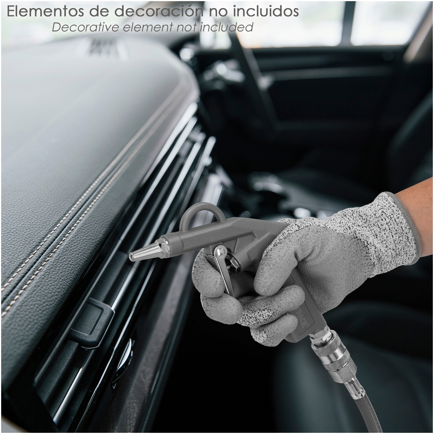 Pistola Soplado Aire Comprimido Con Adaptador Rapido, Pistola Aire Compresor, Pistola Soplado Compresor, Pistola Sopladora Aire