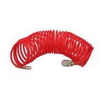 Manguera Espiral Aire Comprimido 7,5 metros Adaptador Rápido