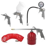 Kit Accesorios Para Compresor Aire Comprimido 5 Piezas Con Click Rapido