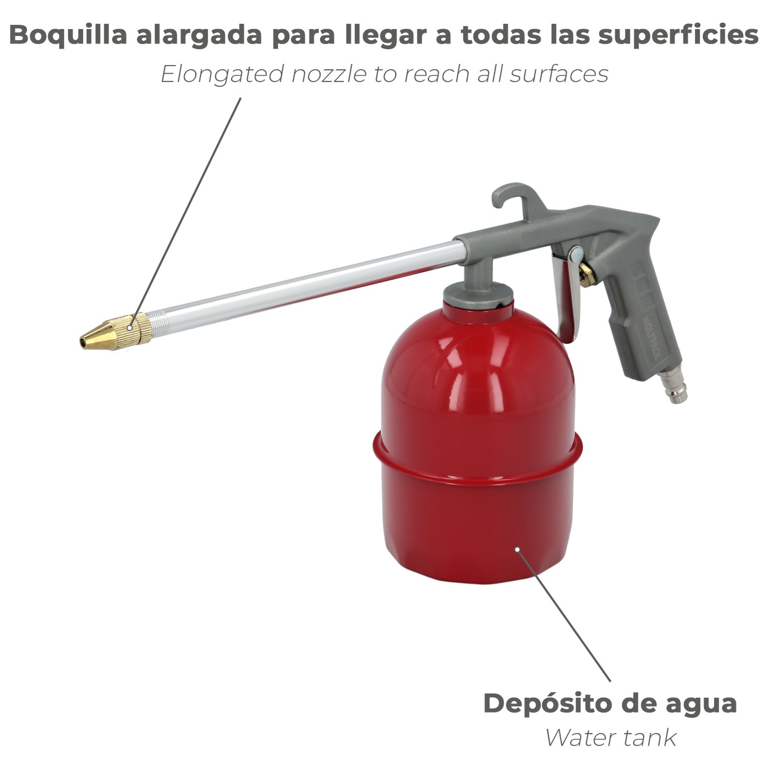 Kit Accesorios Para Compresor Aire Comprimido 5 Piezas Con Click Rapido