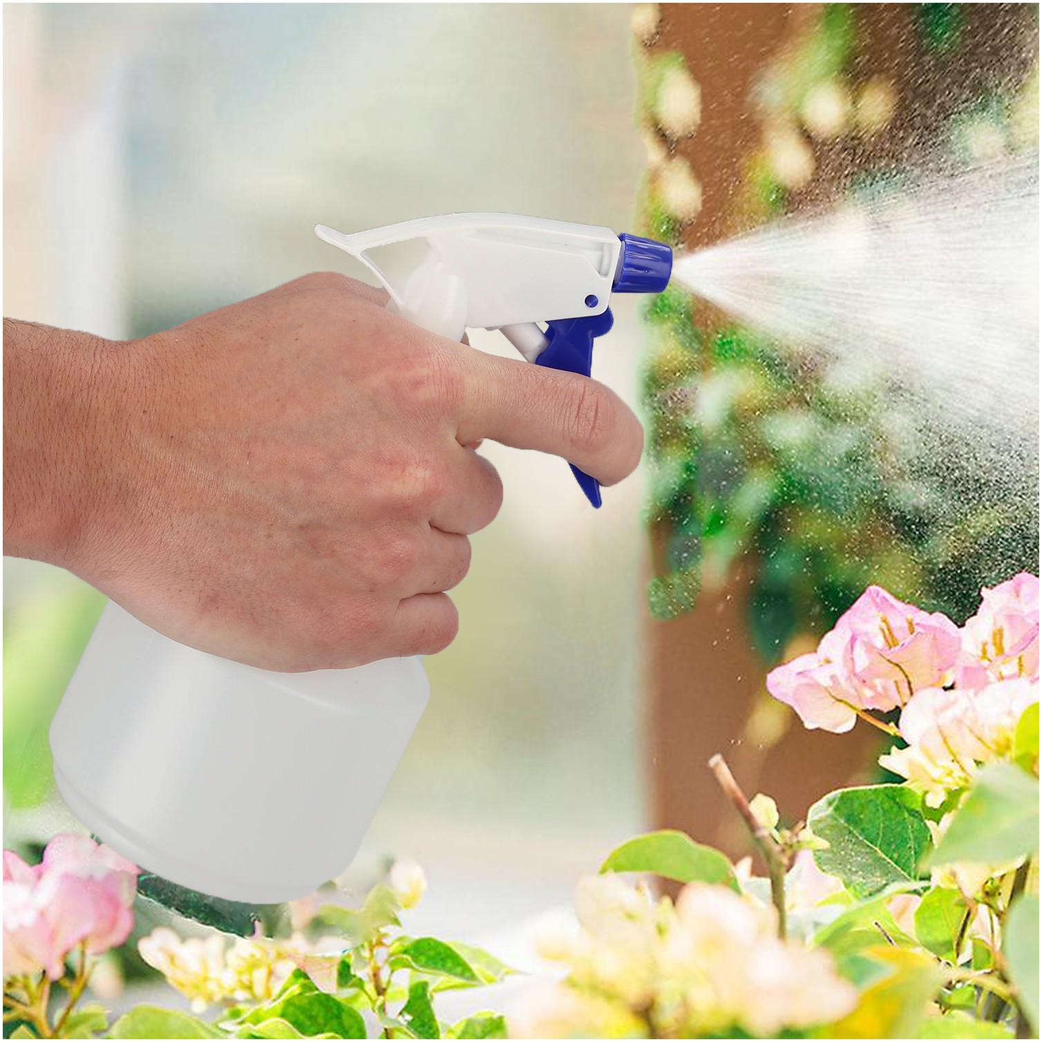 Pulverizador Doméstico 1 Litro. Spray Pulverizador Boquilla Ajustable, Botella Spray Liquidos, Pulverizador Jardin,