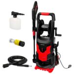 Hidrolimpiadora Alta Presión 180 Bares 2.400 Watt. Con Accesorios 390 Litros / Hora. Limpiadora de Agua Con Deposito Detergente