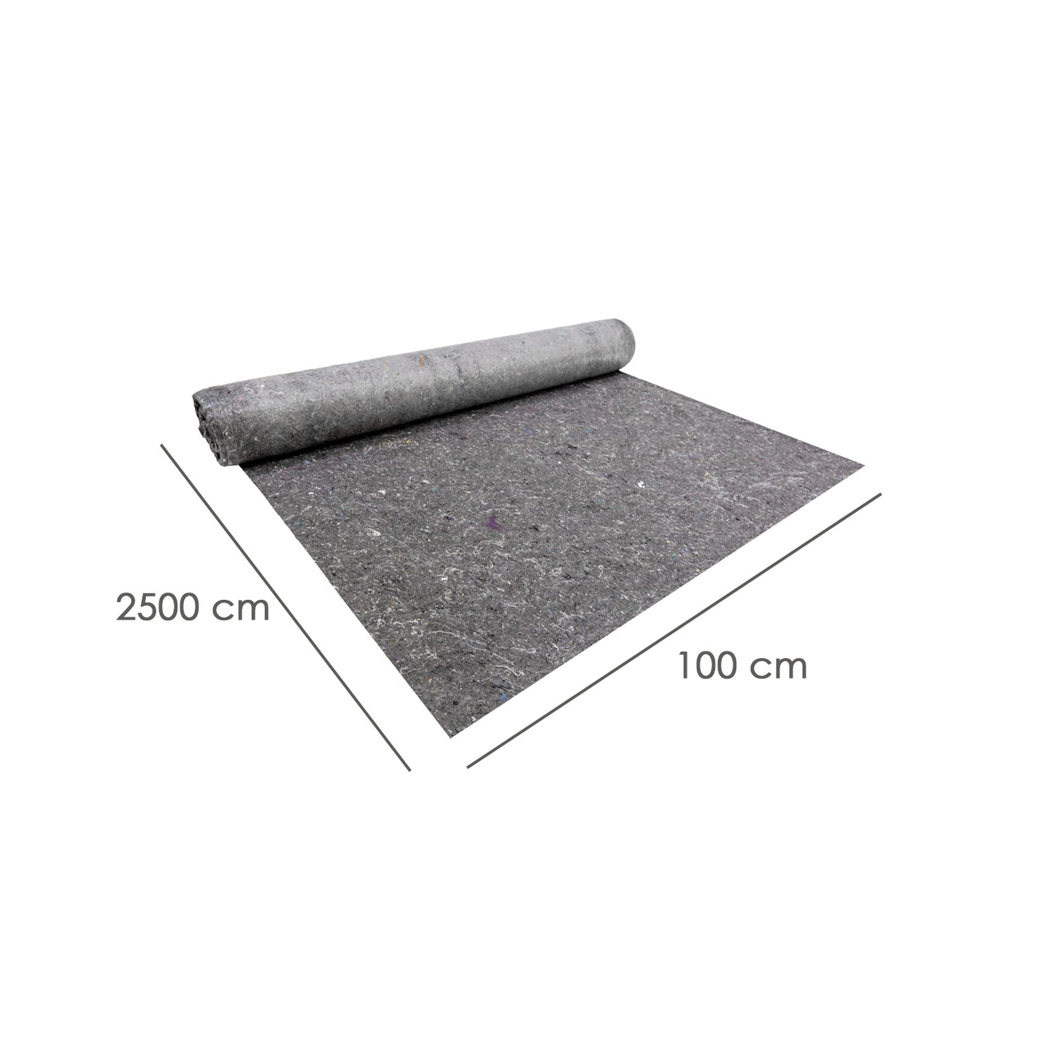 Fieltro Multiusos Rollo 1x25 metros. Reforzado/Impermeable