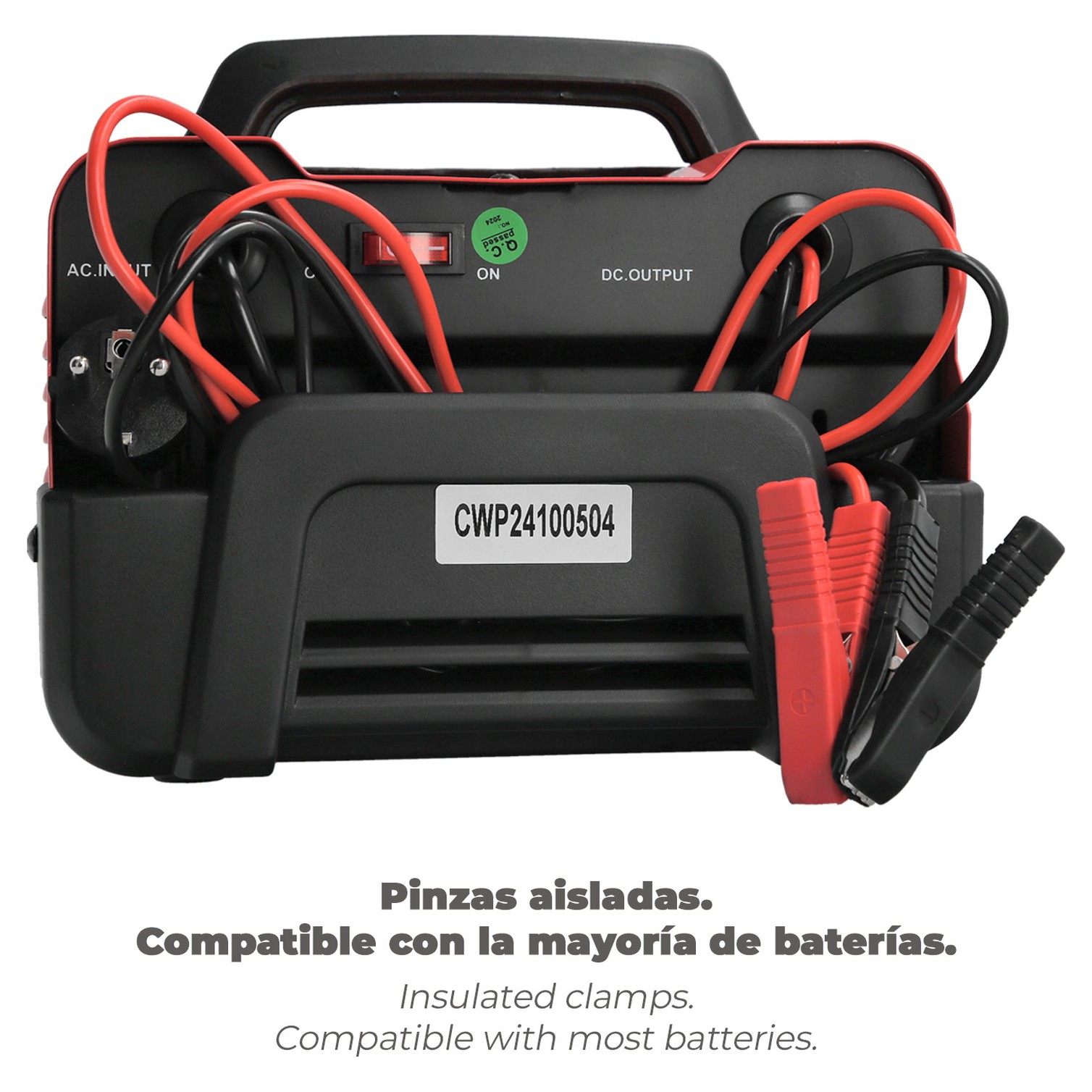 Carga Baterias 12/24V 10-100Ah