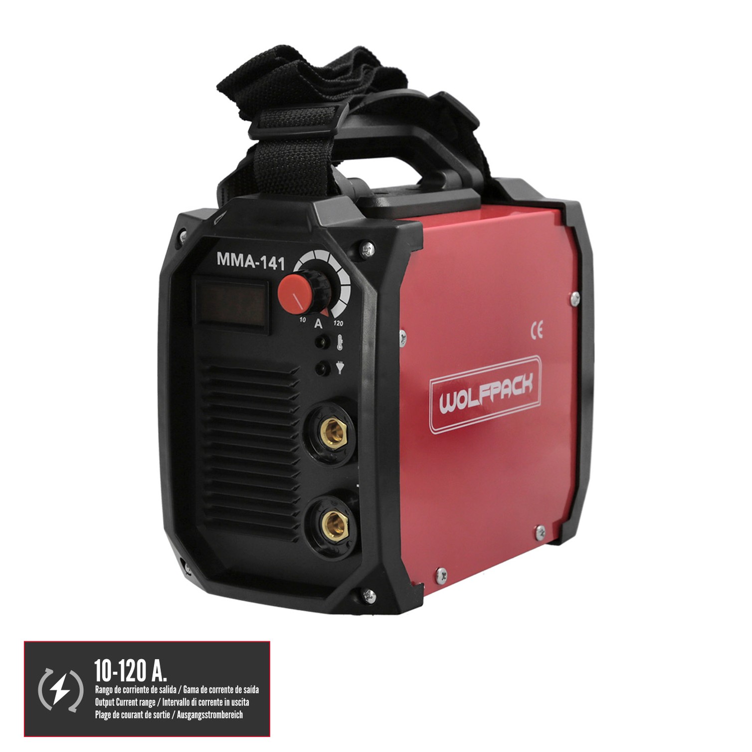 Soldadura Inverter Wolfpack 10-120 A