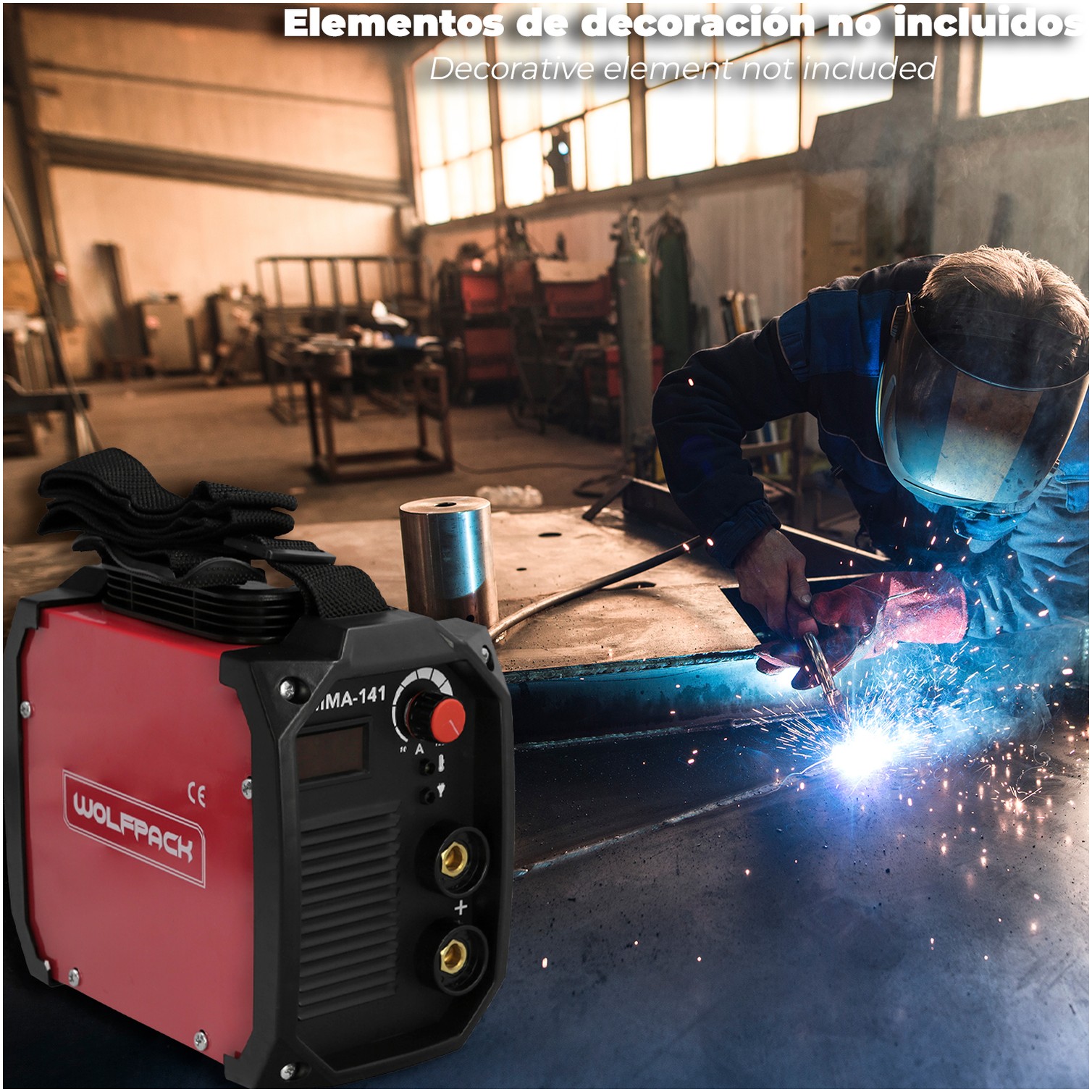 Soldadura Inverter Wolfpack 10-120 A