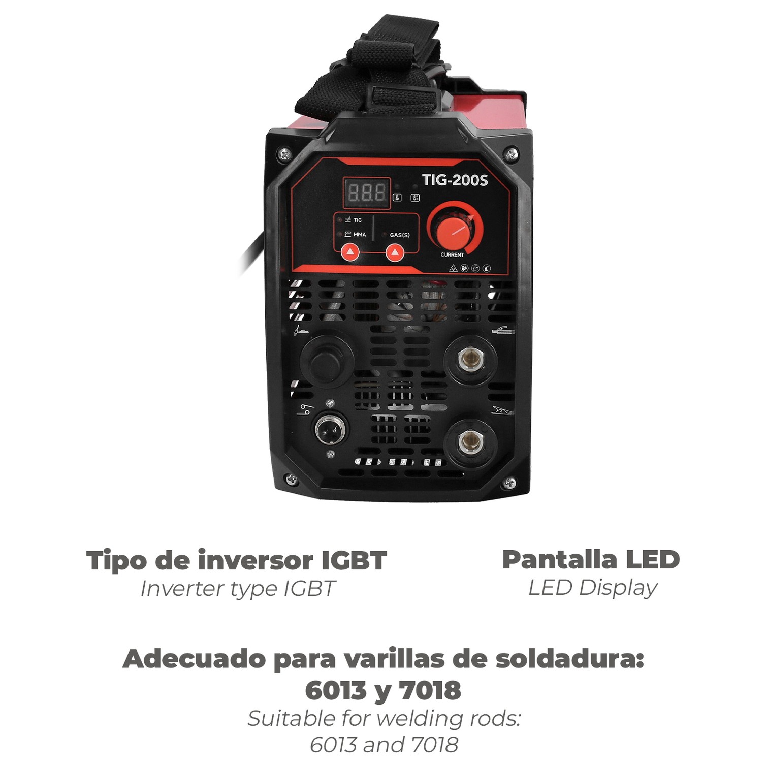 Soldadura Inverter Wolfpack TIG 200 A MMA 160 A