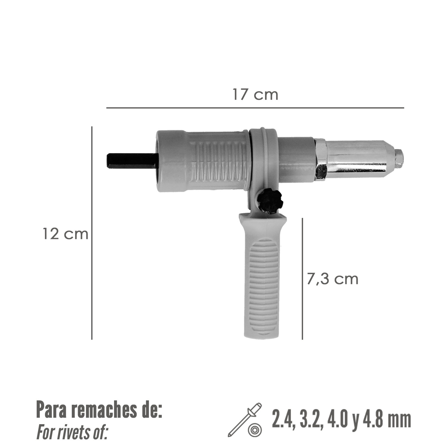 Kit Remachadora Para Taladro
