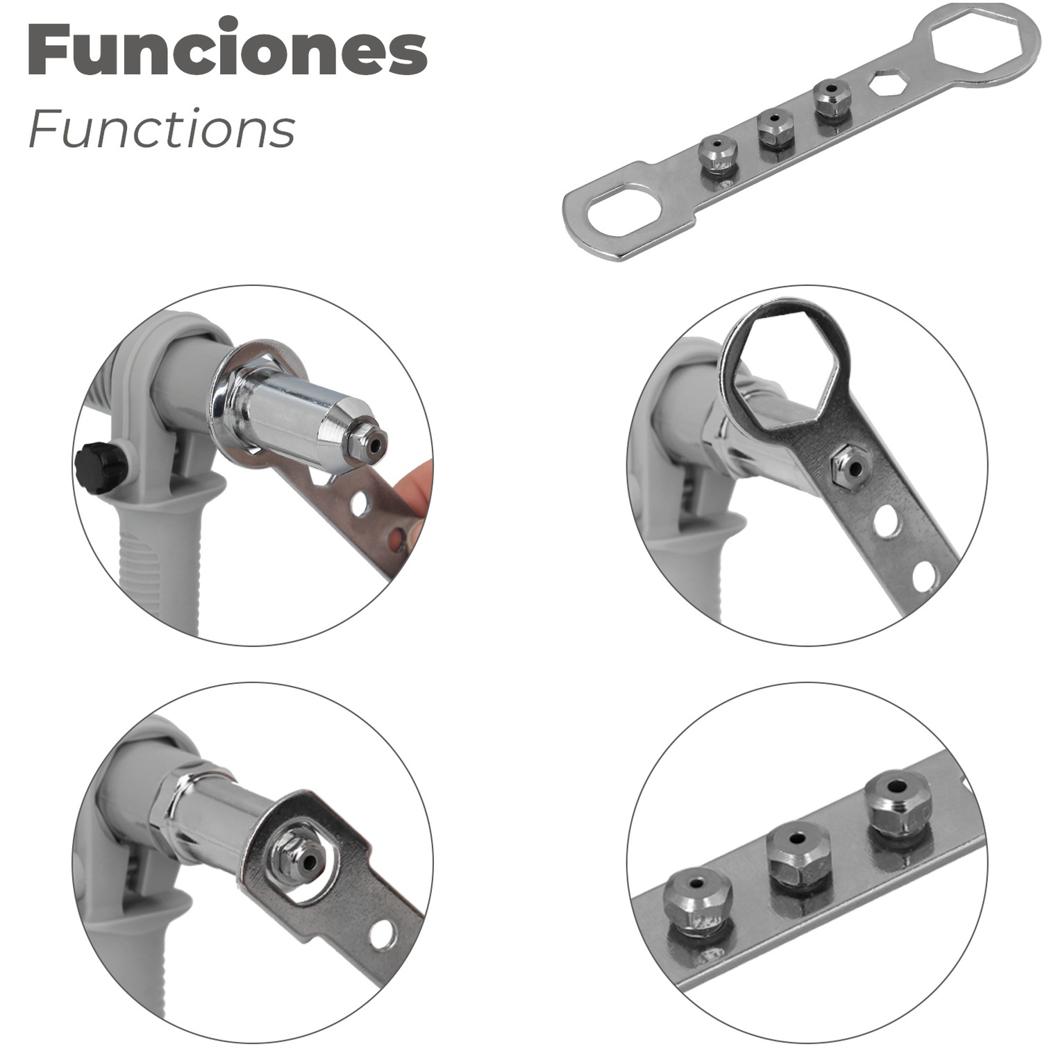 Kit Remachadora Para Taladro