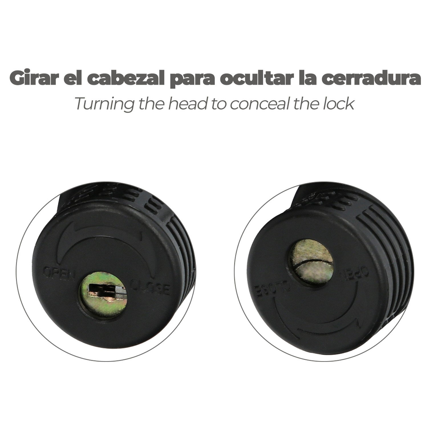 Cable Bicicleta Con Llave 12 mm. x 80 cm.