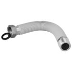 Tuberia Extensible Agua Acero Inoxidable Corrugado. Longitud de 22,5 a 30 cm. Tomas 3/4"