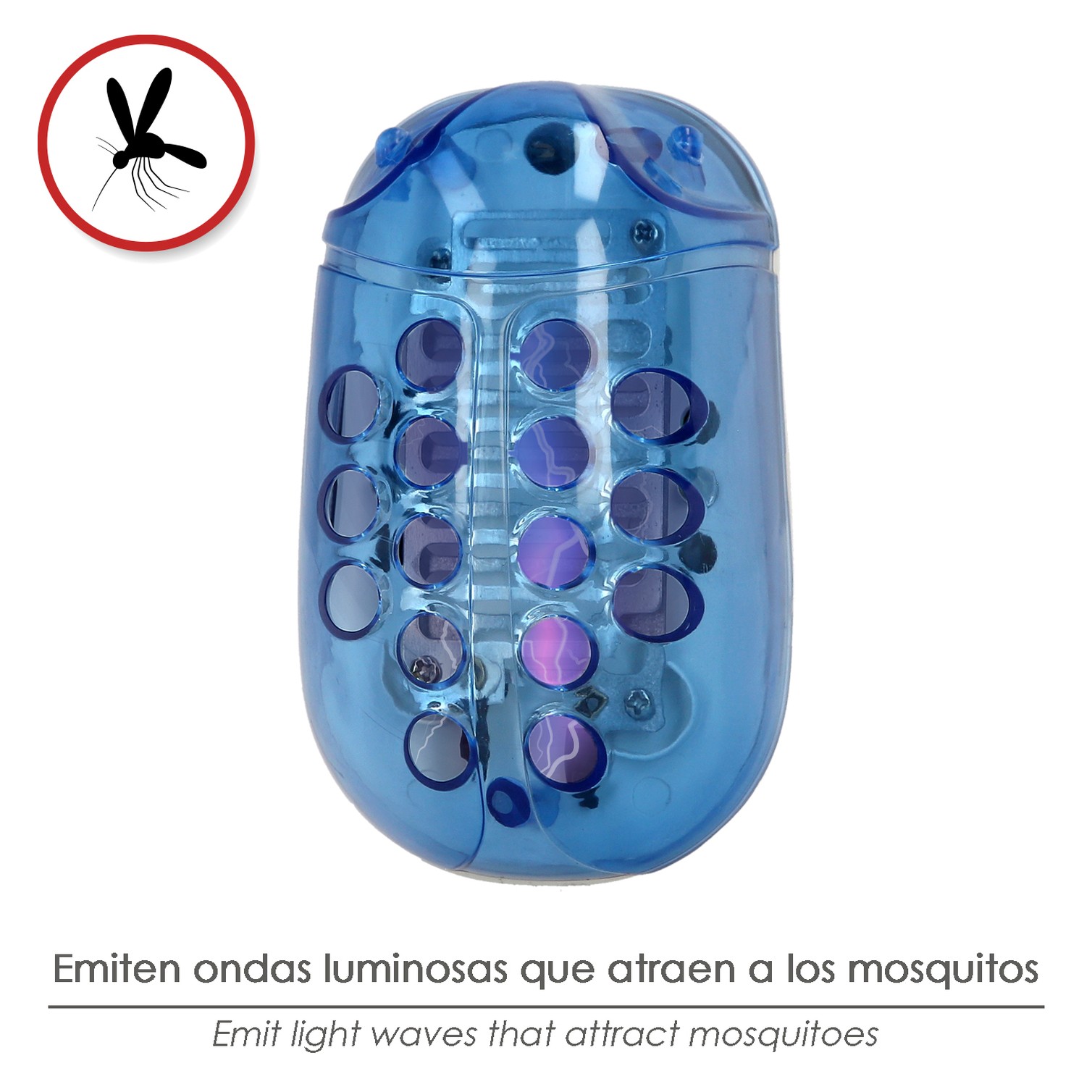 Exterminador De Insectos A Pared 1,5 Watt.
