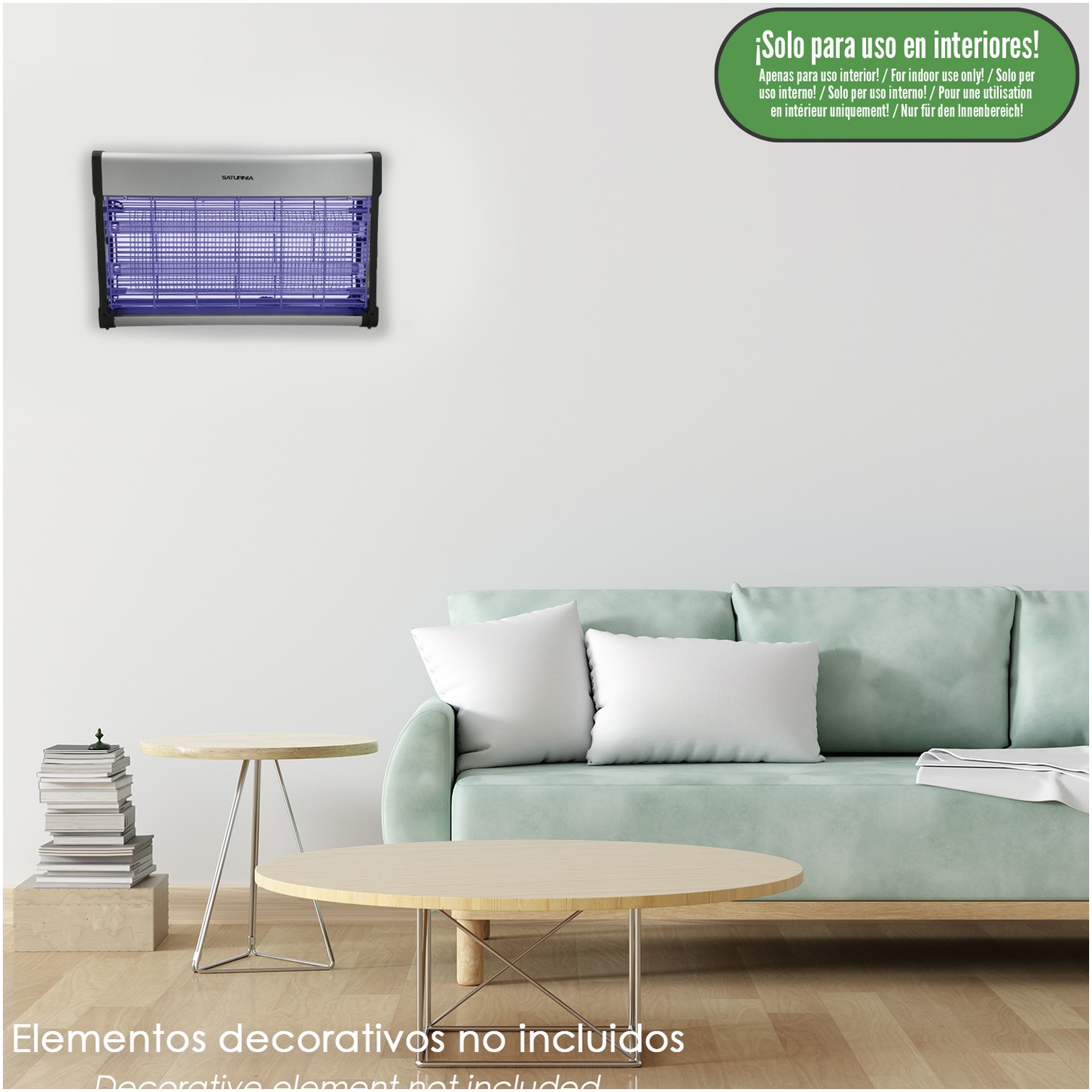 Exterminador De Insectos 30 W.