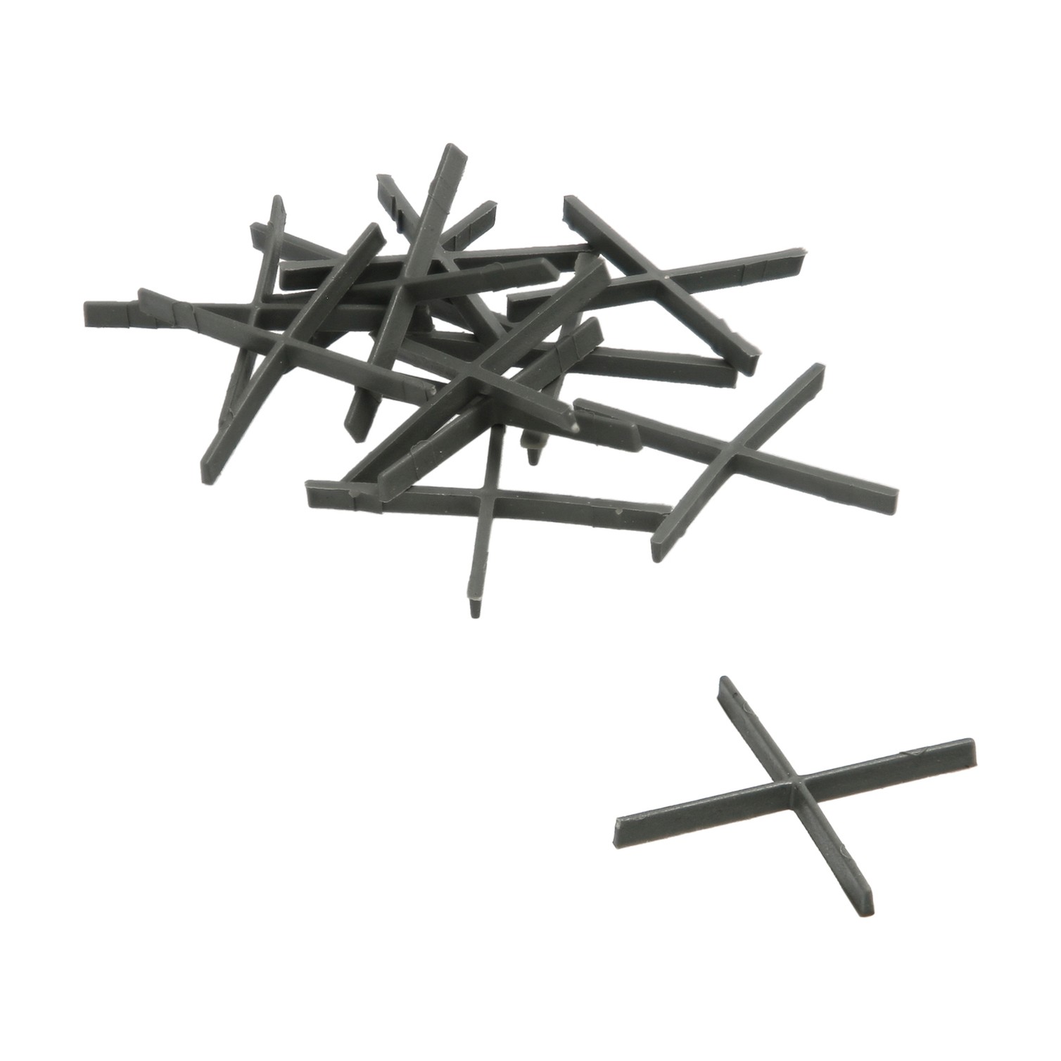 Crucetas Cruz / Separadores Para Suelos Ceramicos 1 mm. (Bolsa 250 Piezas)
