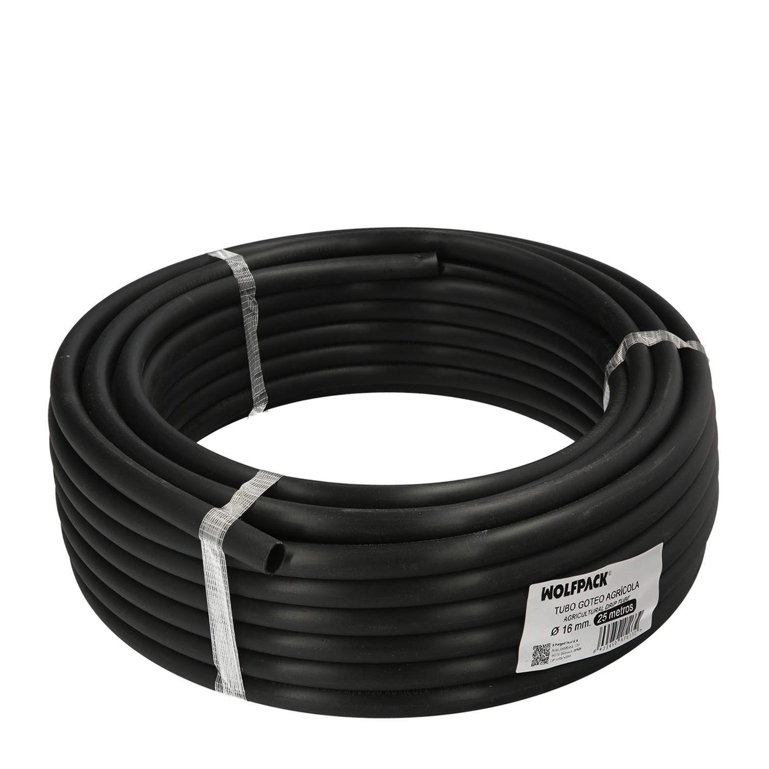 Tuberia De Riego Por Goteo Ø 16 mm. Espesor Tubo 1,2 mm. Uso Agricola 25 Metros