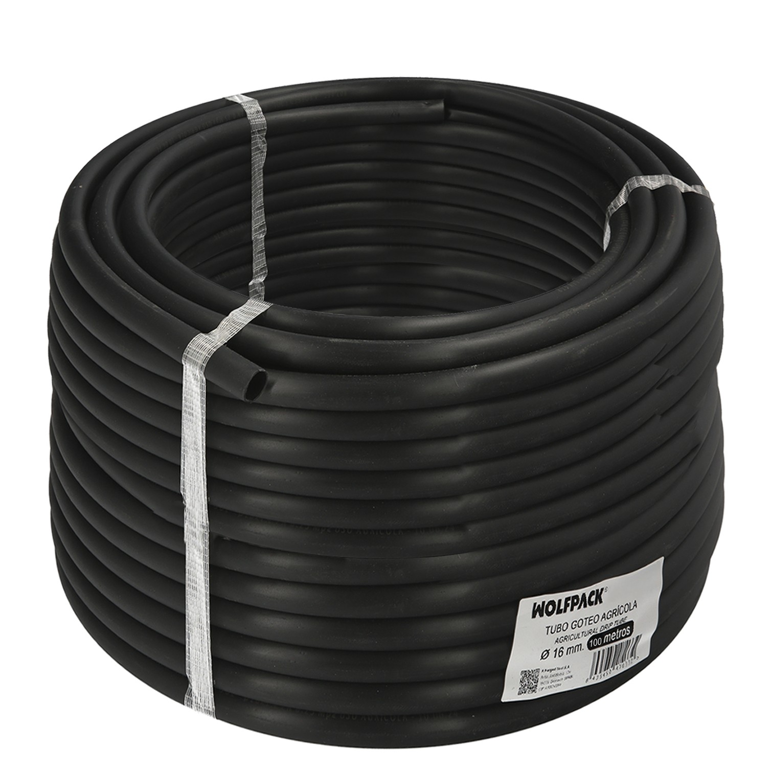 Tuberia De Riego Por Goteo Ø 16 mm. Espesor Tubo 1,2 mm. Uso Agricola 100 Metros