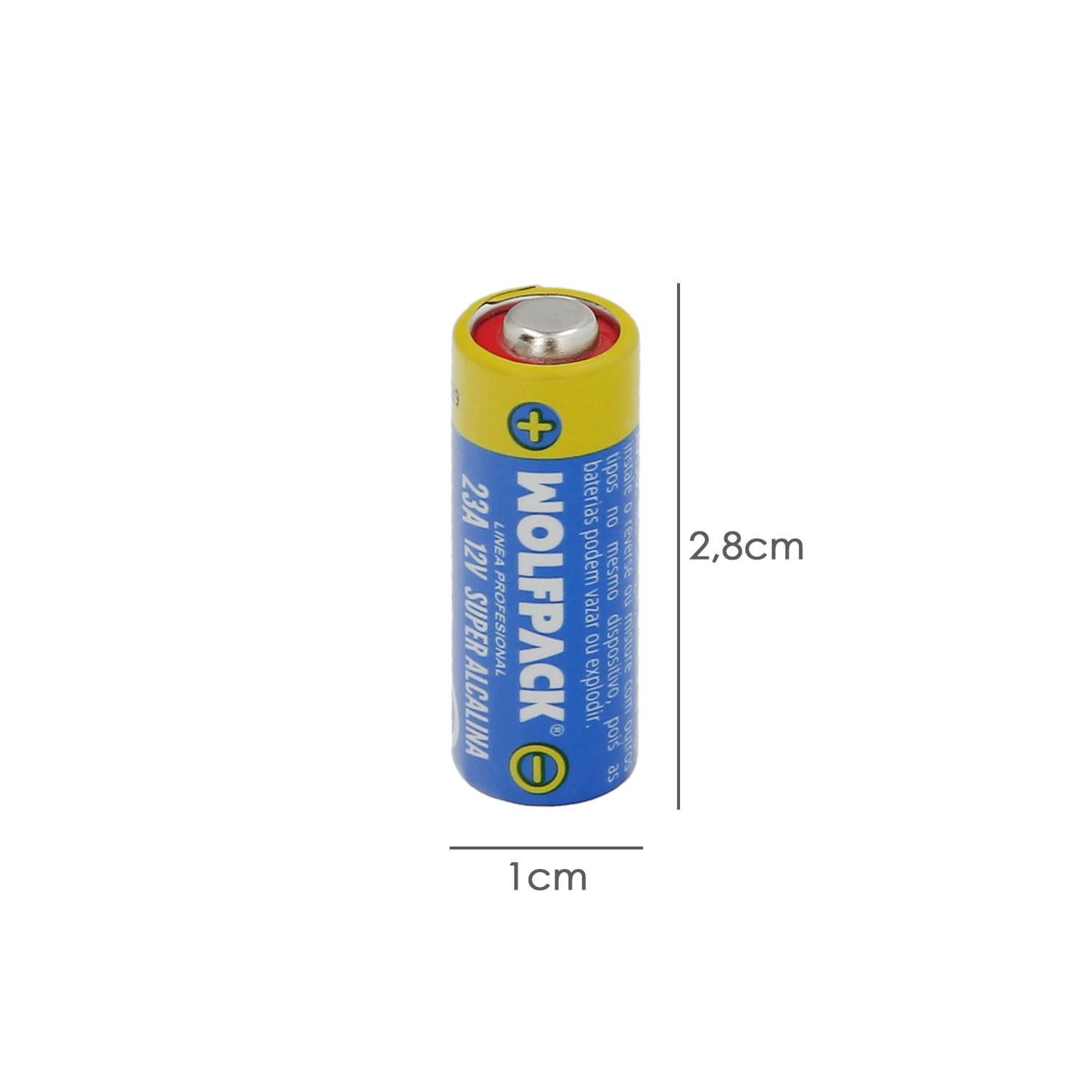 Pila Alcalina 12V - E23A (Blister 2 Piezas)