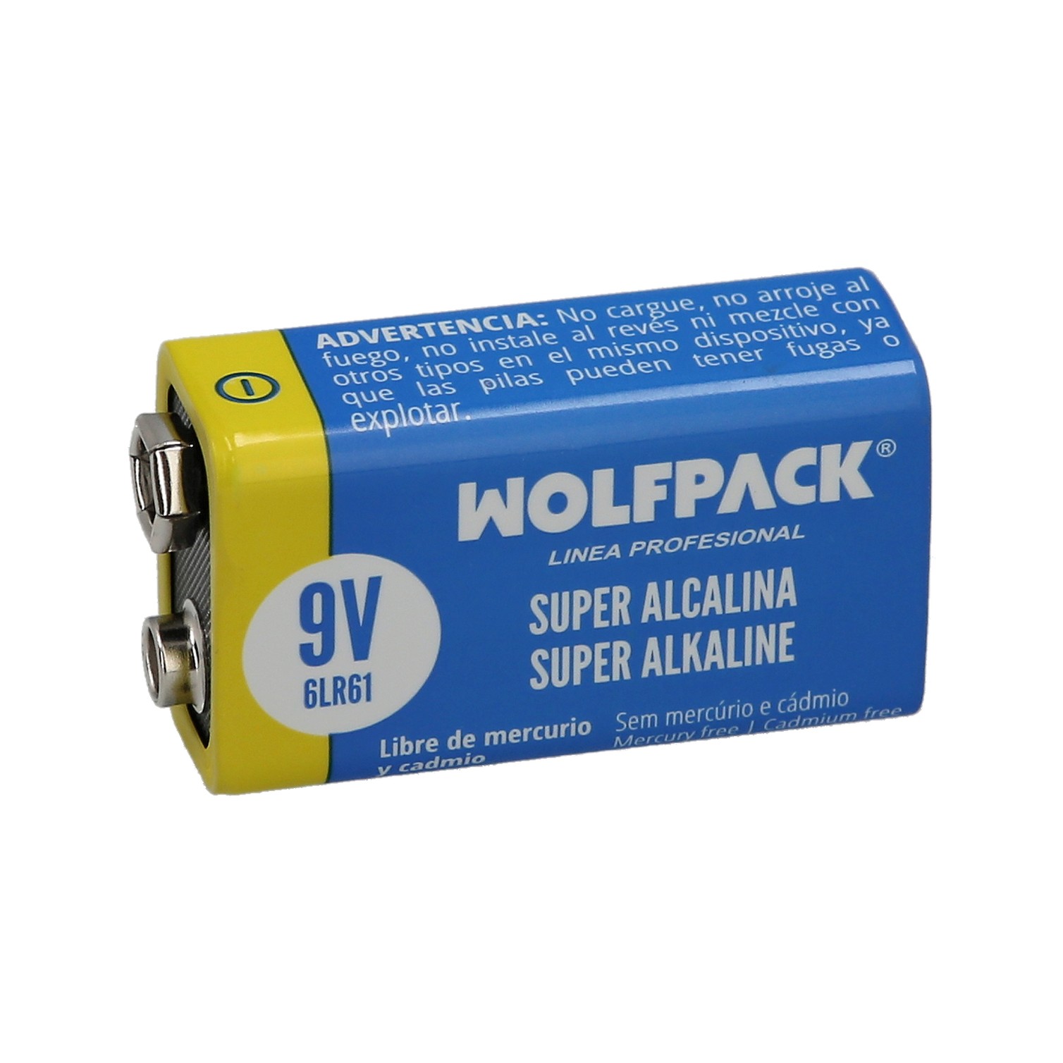 Pila Alcalina 6LR61 (Blister 1 Pieza)