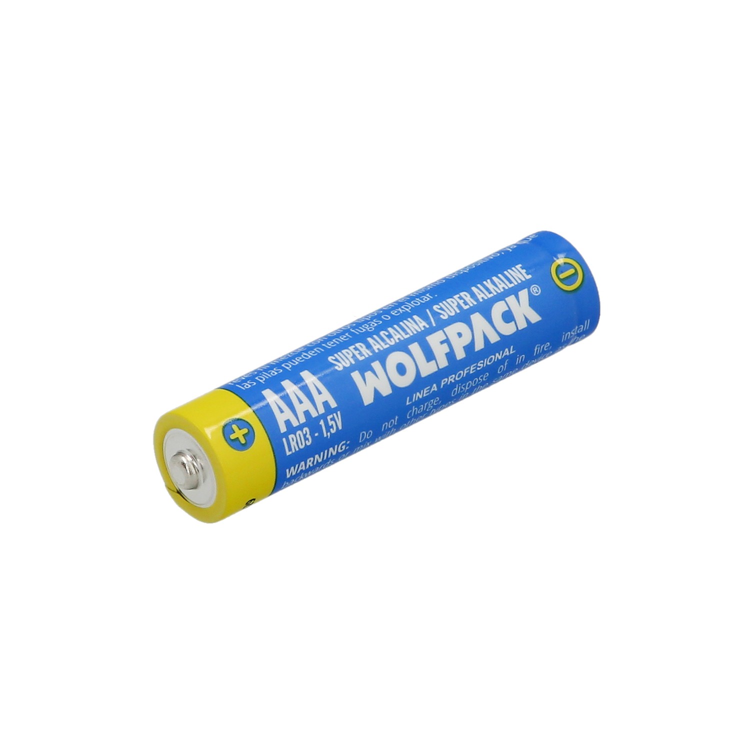 Pila Alcalina AAA LR-3 Blister 4 Piezas