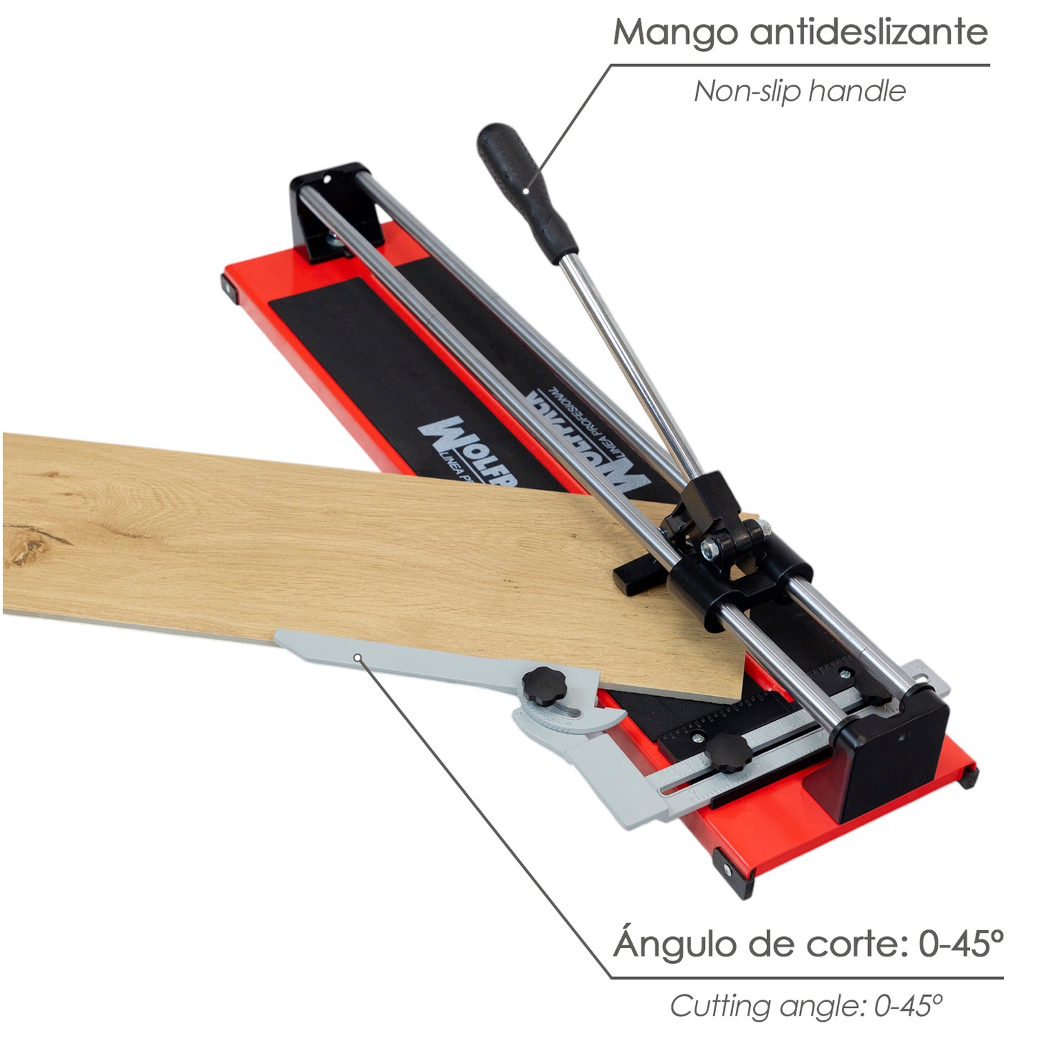 Corta Azulejos Profesional Base Acero 600 mm.