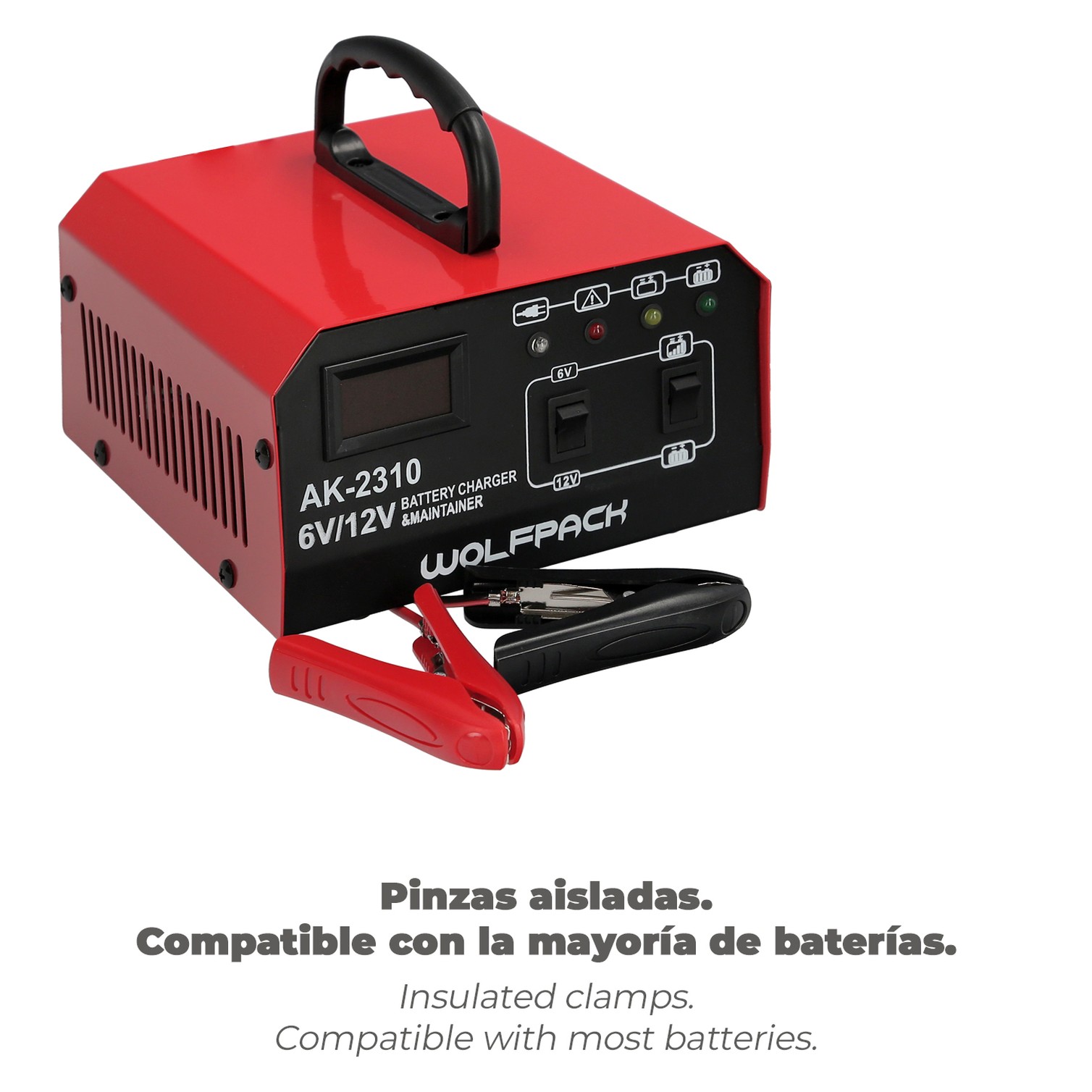 Carga Baterias Con Mantenedor De Carga 6/12v 10-150 Ah Automatico