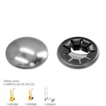 Tapon Recambio Rueda Carretilla Sacos (2 Unidades)