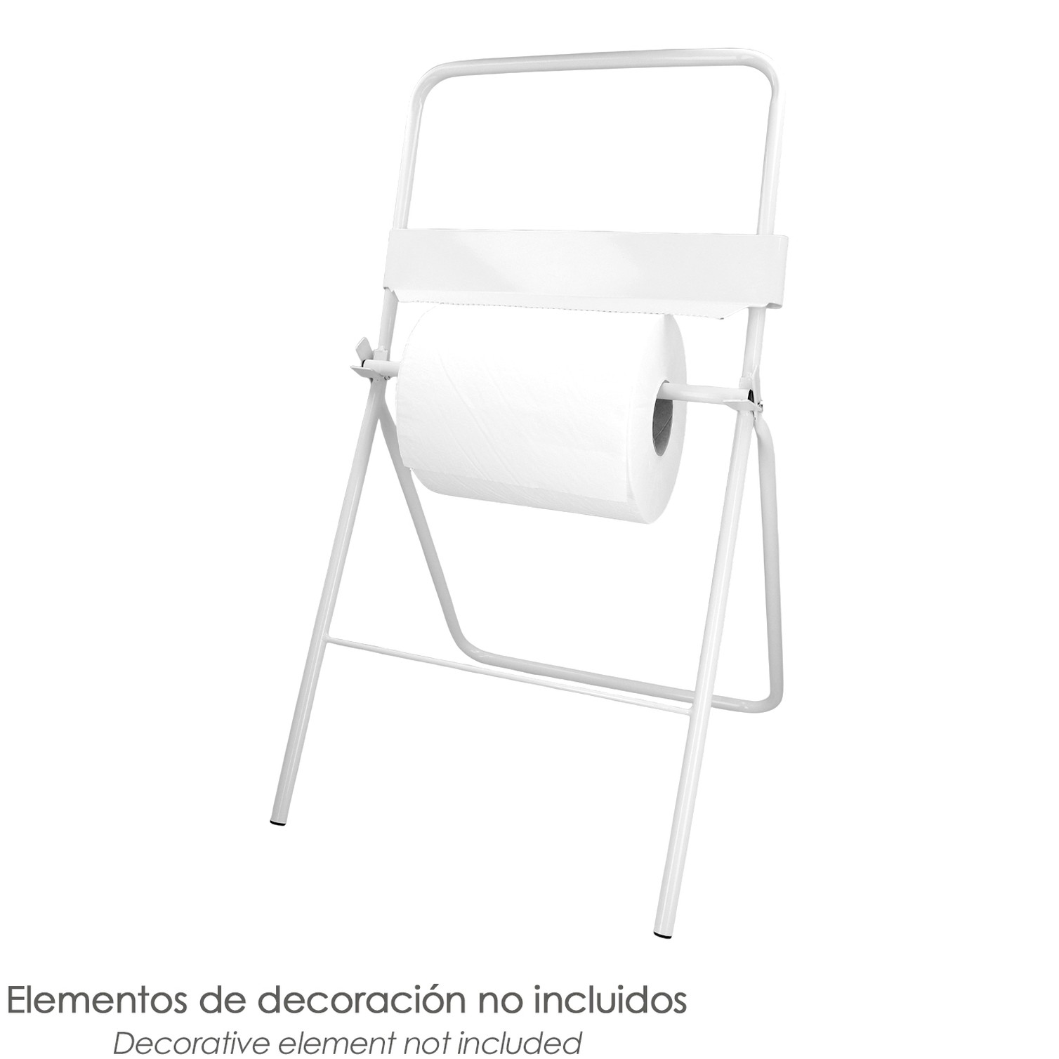 Soporte Suelo Rollo Papel Industrial