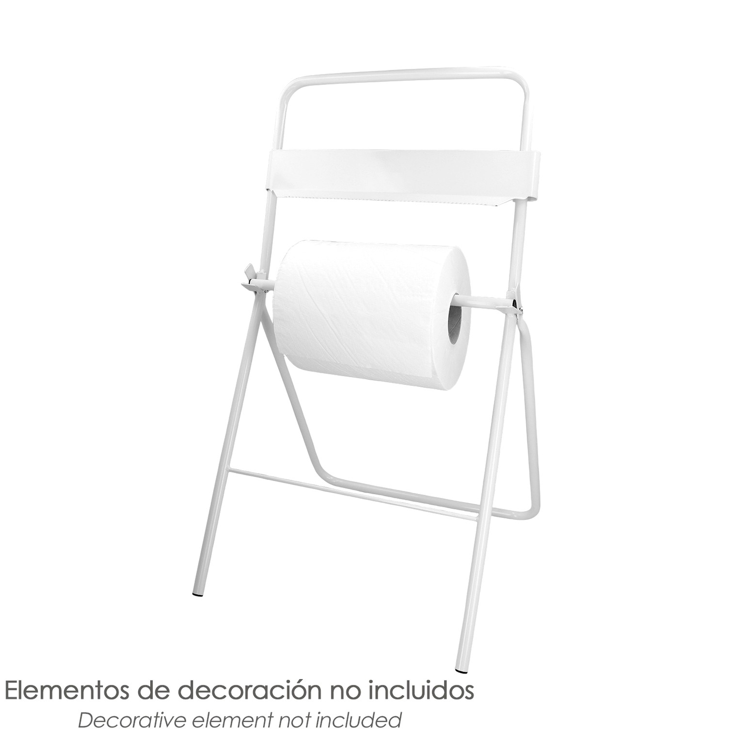 Soporte Suelo Rollo Papel Industrial
