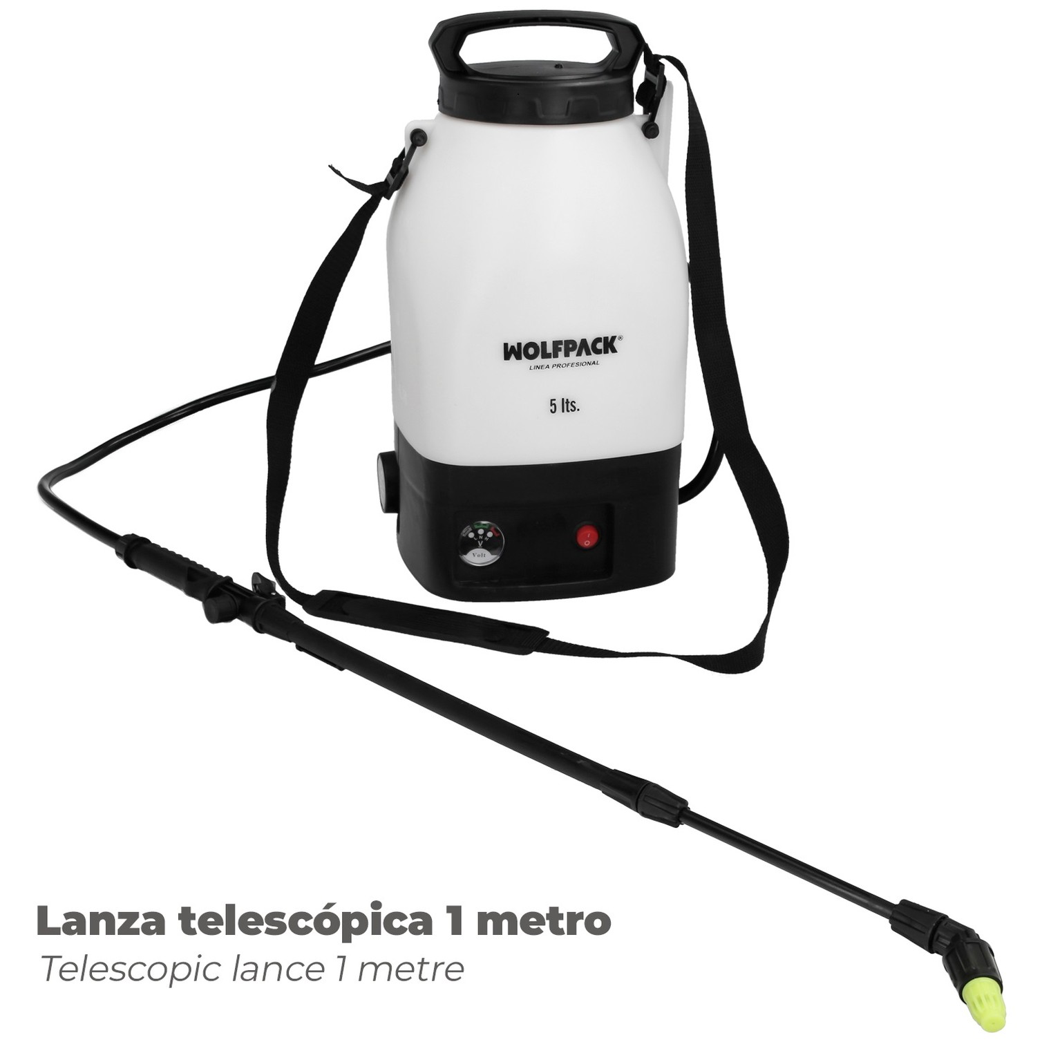 Sulfatadora 5 Litros Bateria Litio 12V