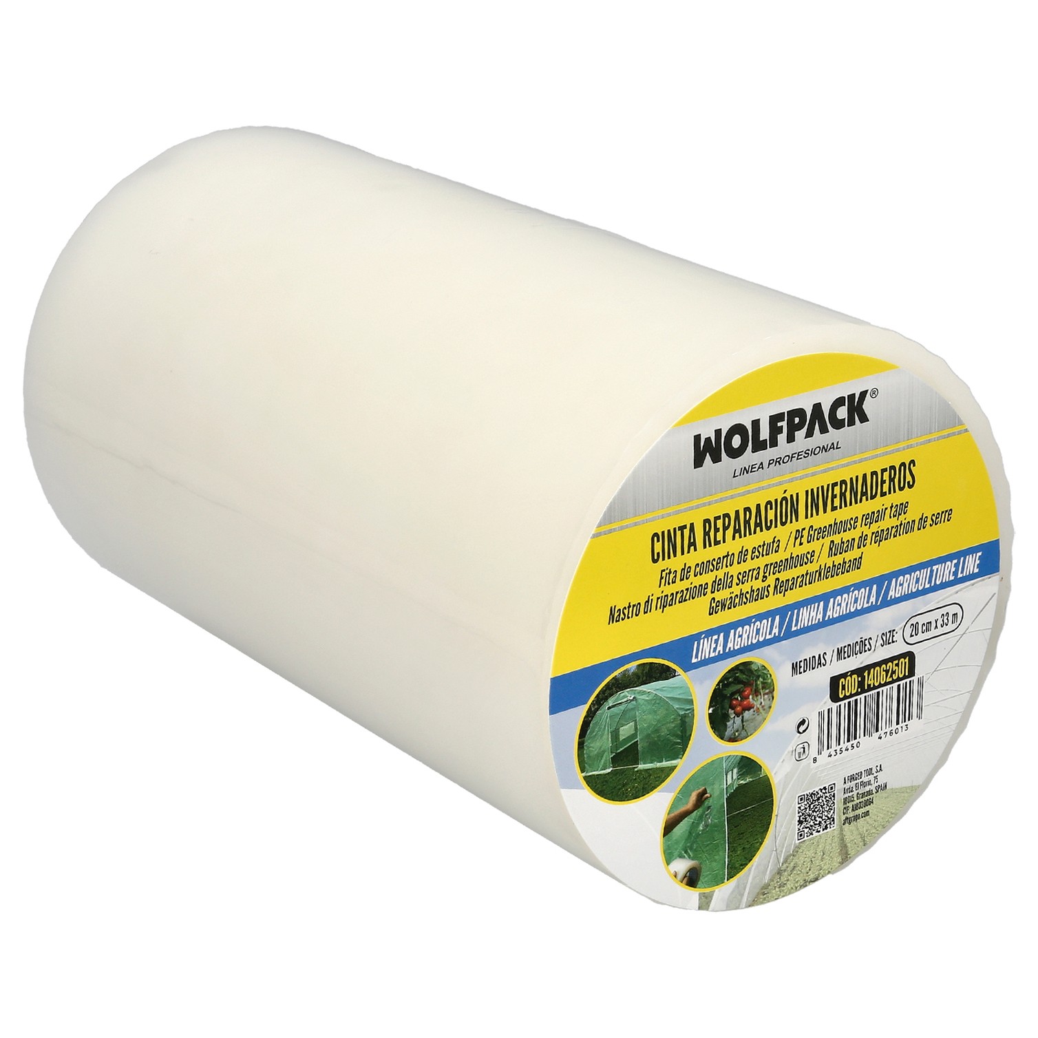 Cinta Reparacion Invernaderos 20 cm. x 33 metros