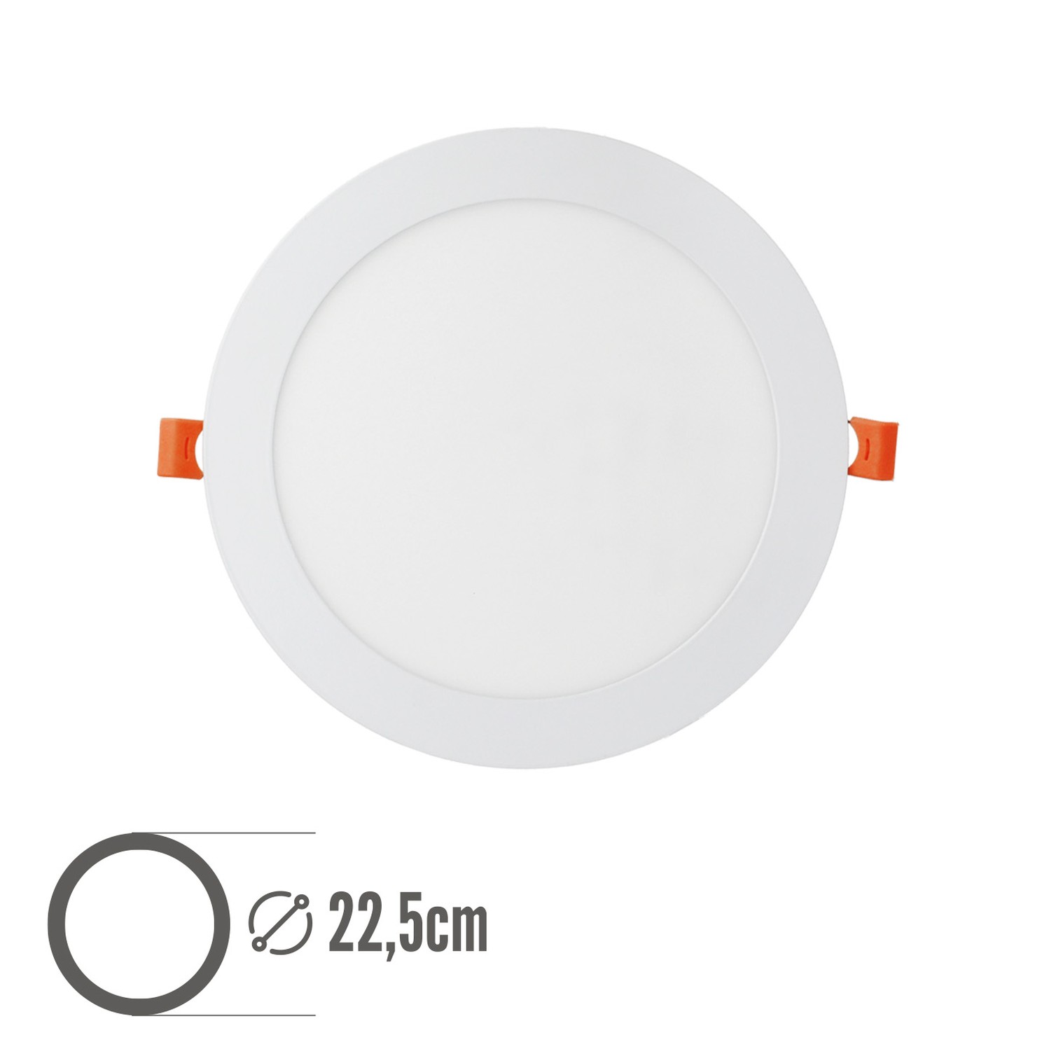 Downlight Led Empotrar 20 Watt 1800 Lumenes 4500K