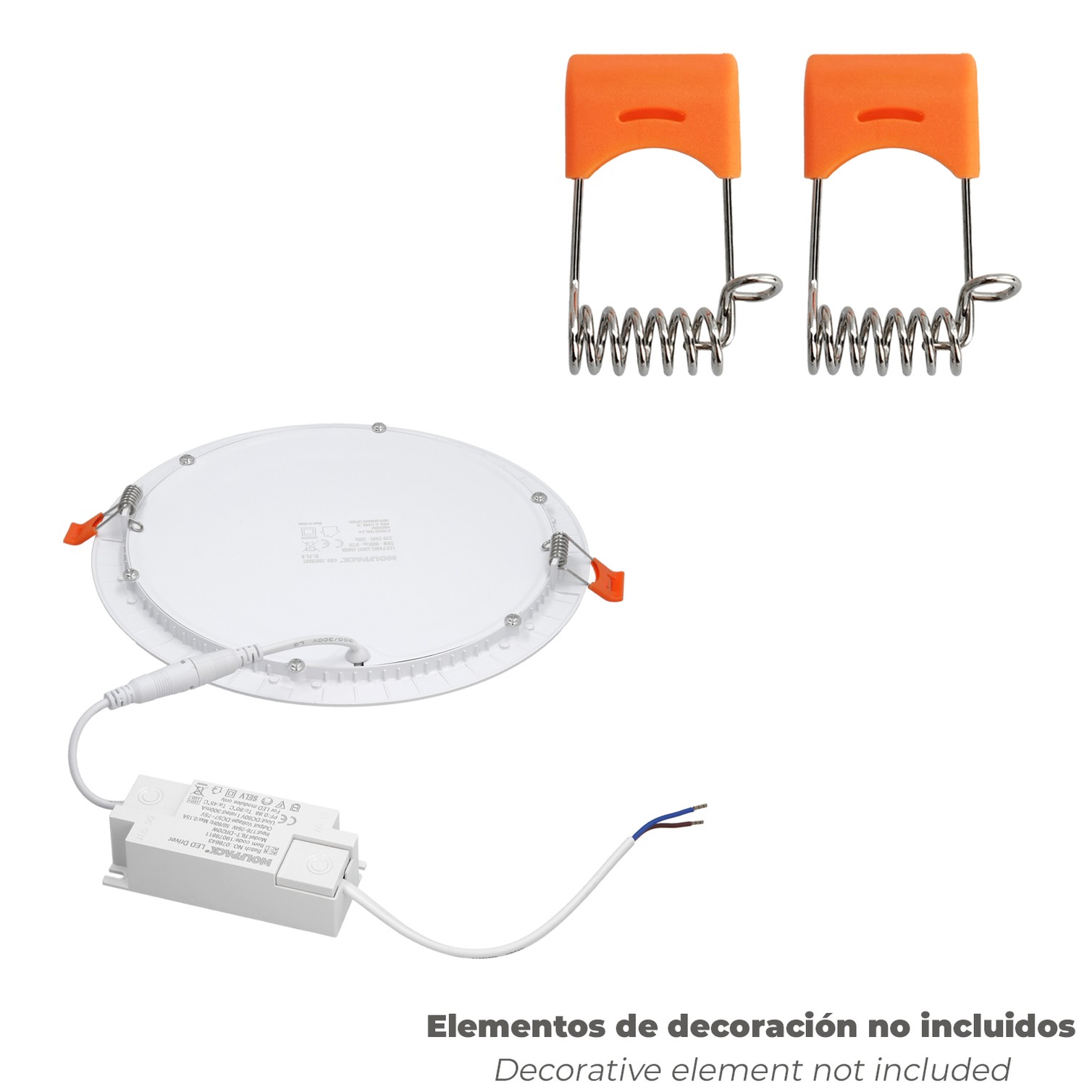 Muelle Para Downlight RL-PL-R (2 Unidades)